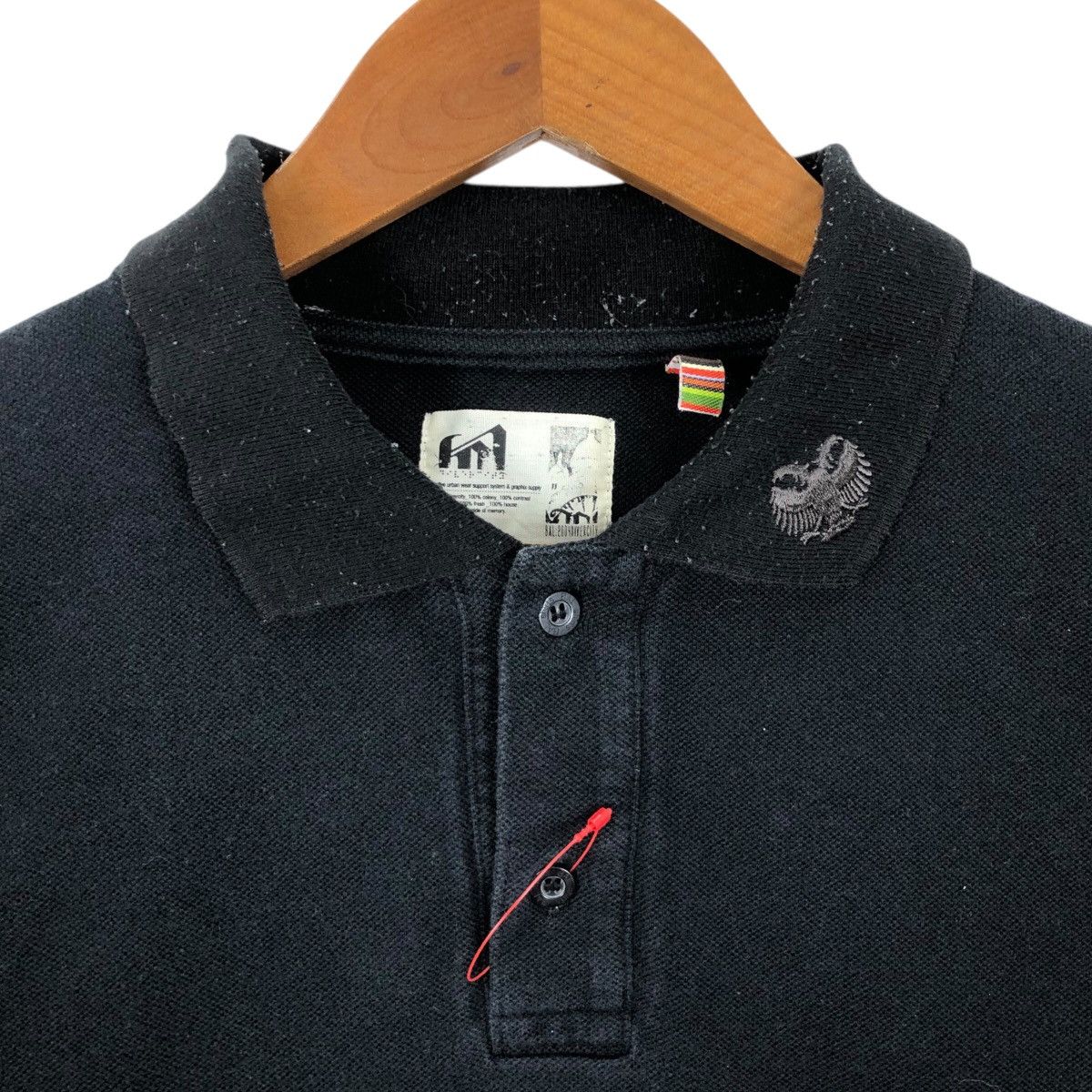 Japanese Brand 00s BAL USED Processed Polos Ura-Hara Balance Balancewear Size US XL / EU 56 / 4 - 3 Thumbnail