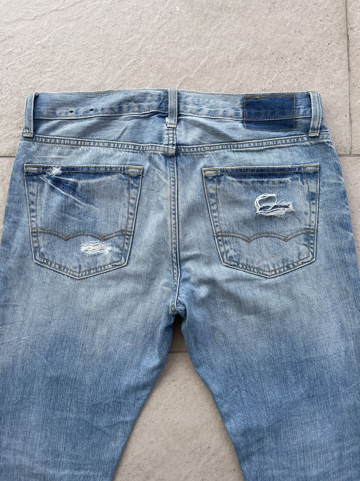 Japanese Brand 🔥 Japanese Brand American Eagle Distressed Denim W34" Size US 34 / EU 50 - 12 Thumbnail