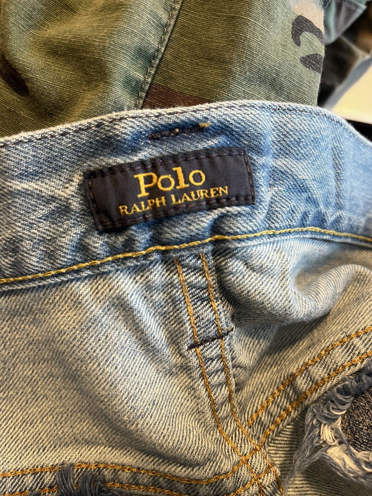 Polo Ralph Lauren Ralph Lauren Varick Distressed Jeans Size US 44 / EU 60 - 5 Thumbnail