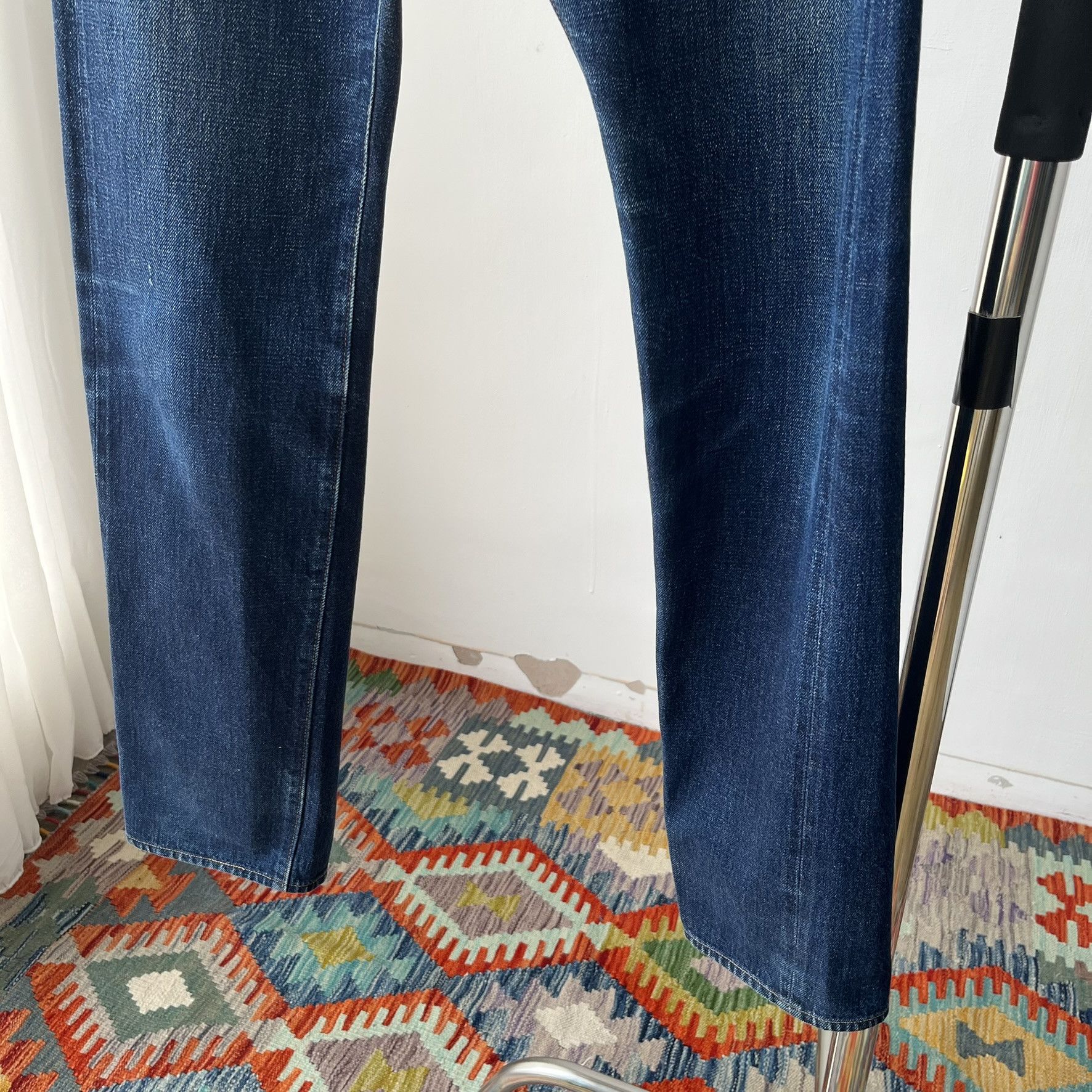 Denime Size 30x33.5 Vintage 80s Denime Big E Japan Denim S1515 Size US 30 / EU 46 - 5 Thumbnail