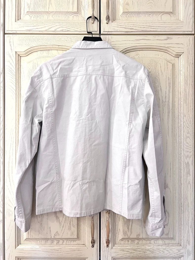 Helmut Lang HELMUT LANG size50 White shirt jacket Size US XL / EU 56 / 4 - 2 Thumbnail