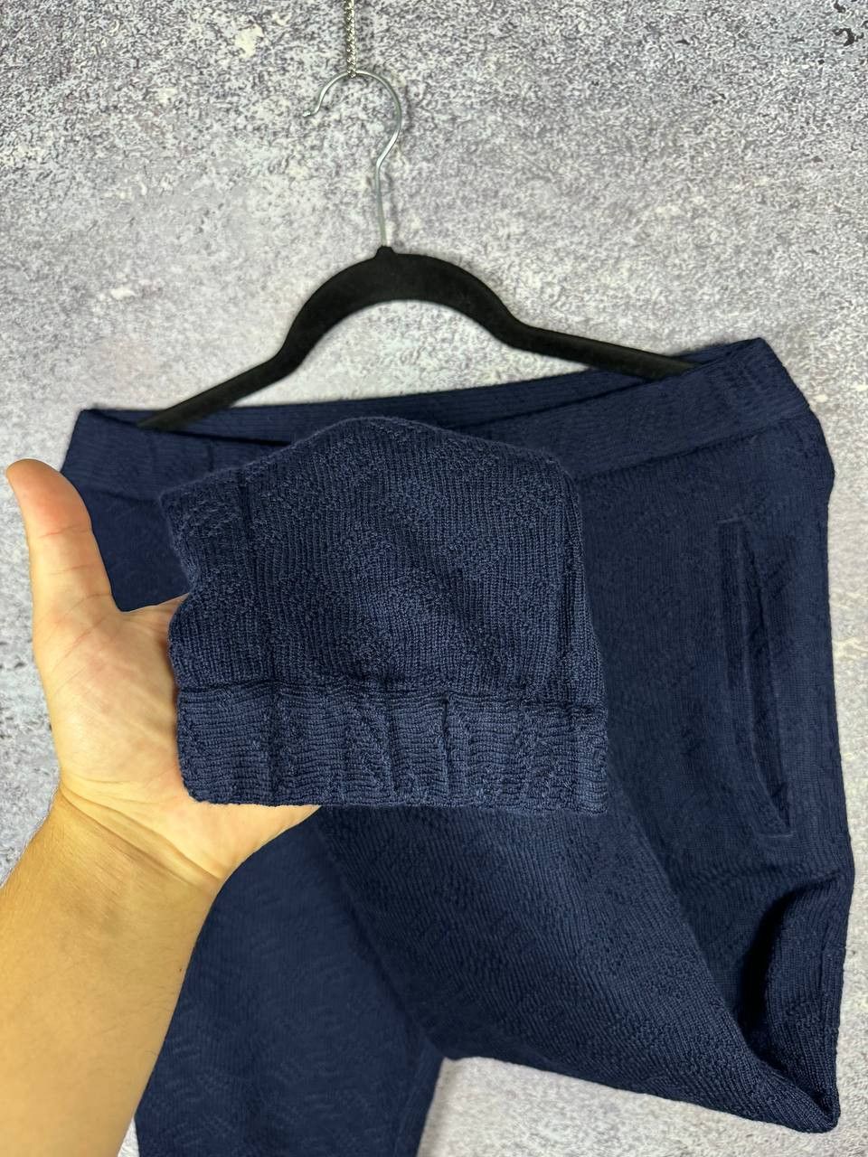 Emporio Armani Emporio Armani Women's Blue Double Knit Lana Wool Suits Size M / US 6-8 / IT 42-44 - 19 Thumbnail