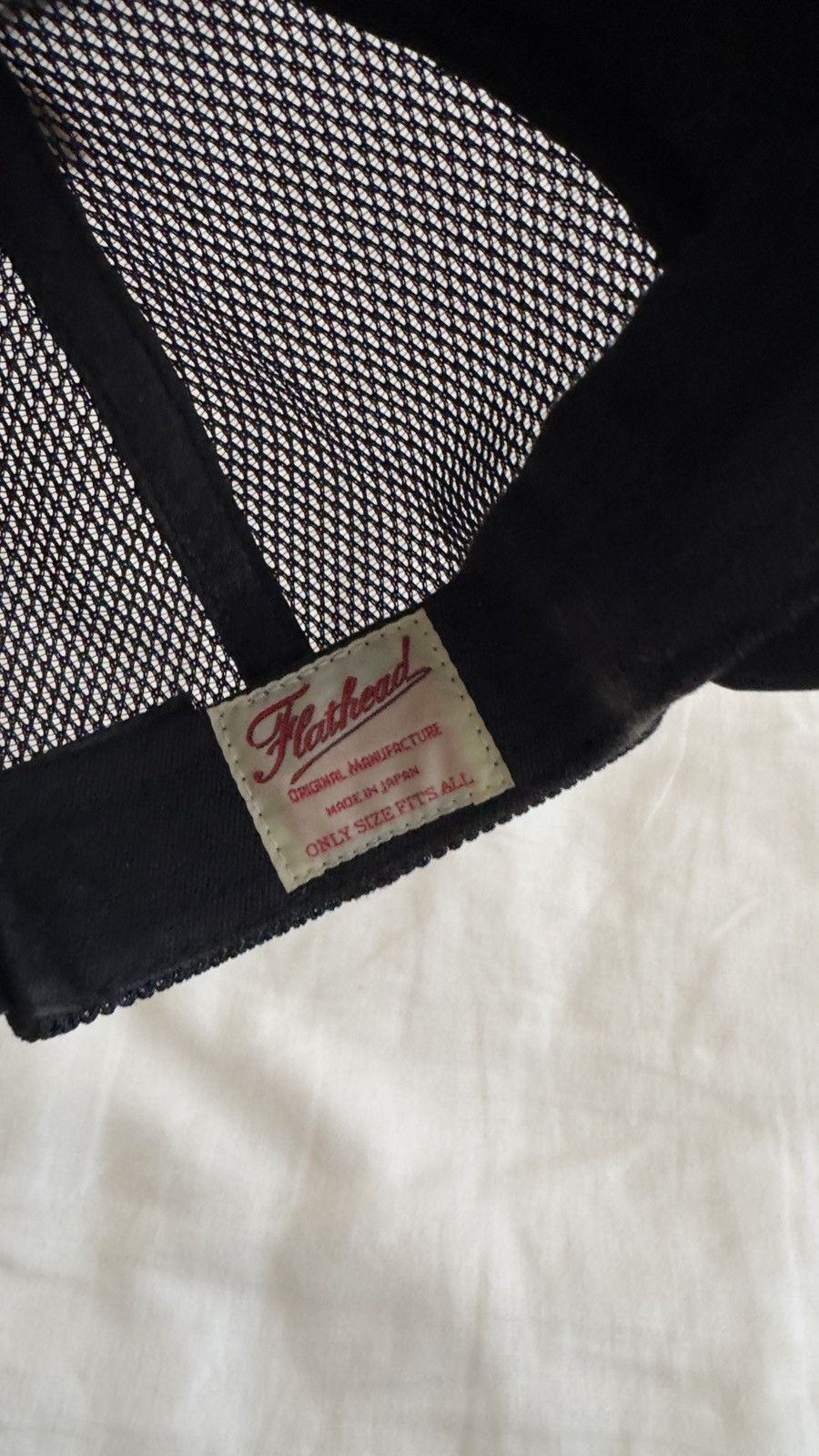 The Flat Head The Flat Head Trucker Cap - Black Size ONE SIZE - 2 Thumbnail