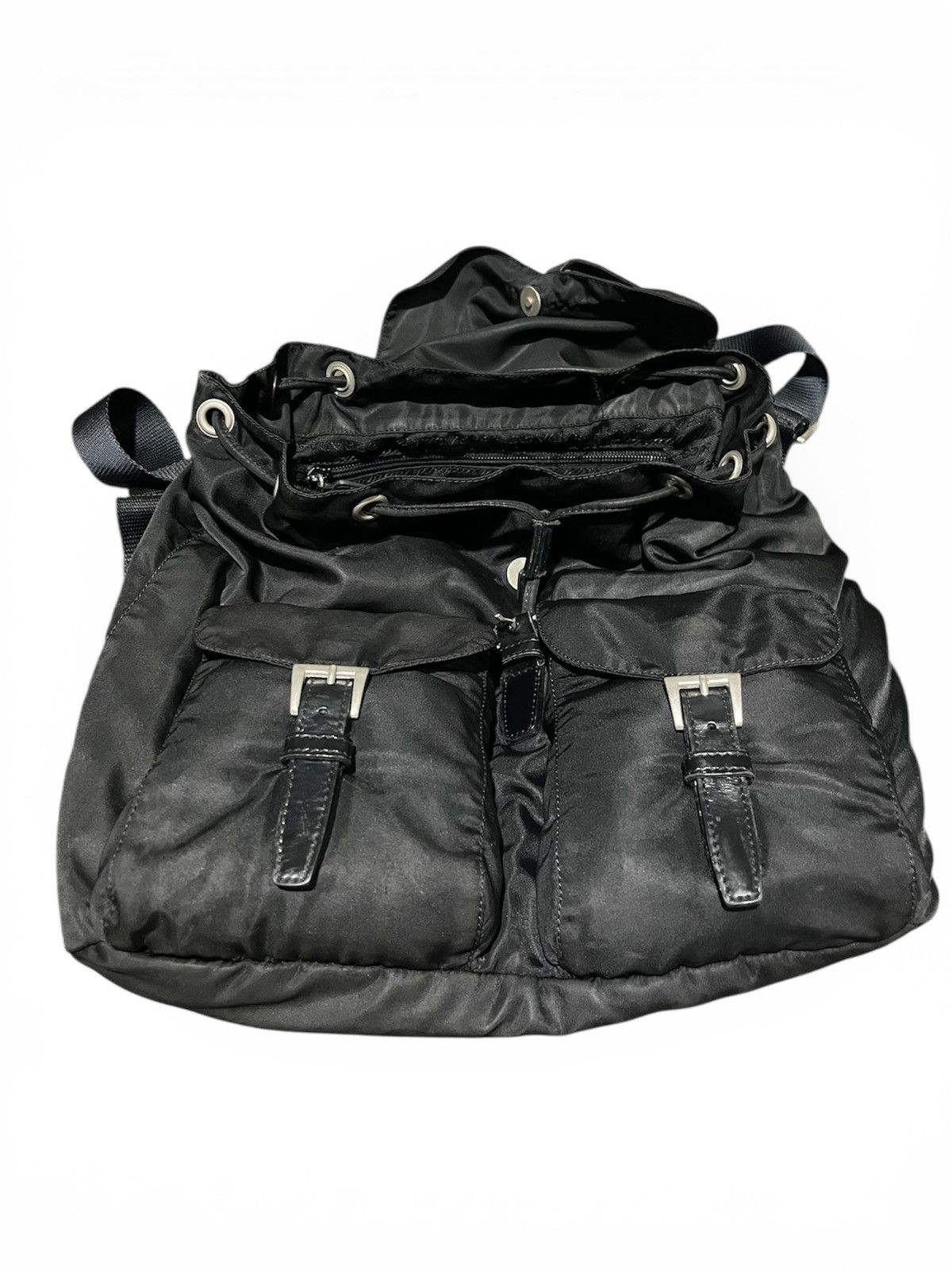 Prada Authentic Vintage PRADA Nylon Tessuto Backpack Size ONE SIZE - 9 Thumbnail