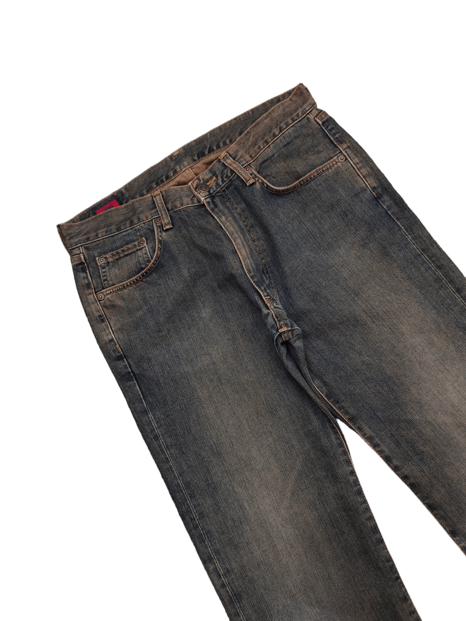 Hysteric Glamour × Undercover 1990s Edwin 503 Regular Rusty Denim Jeans Undercover Style Size US 33 - 6 Thumbnail