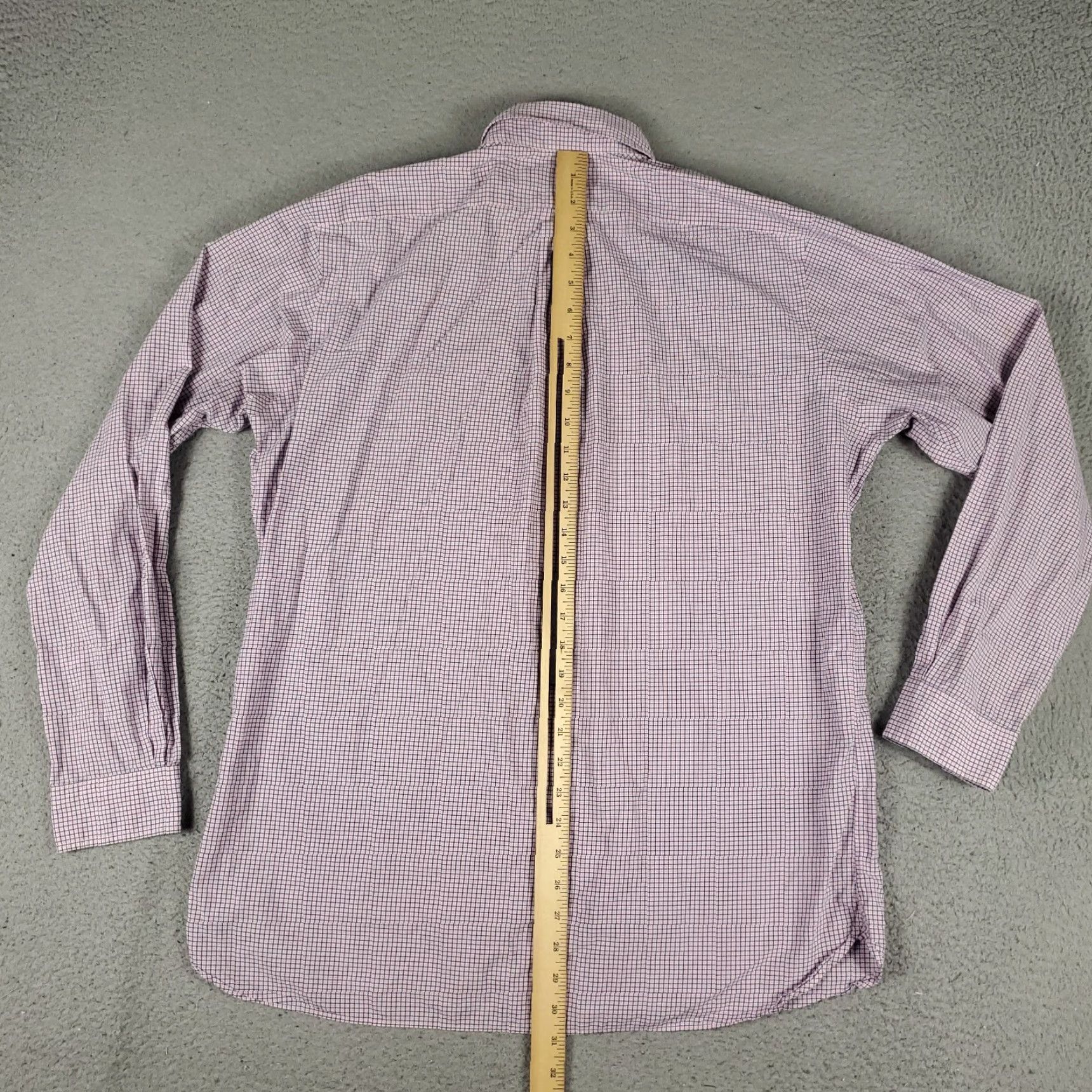 Ralph Lauren Ralph Lauren Dress Shirt Mens Size 16 Blue Pink Check Long Sleeve Button-Up Size 42R - 5 Thumbnail
