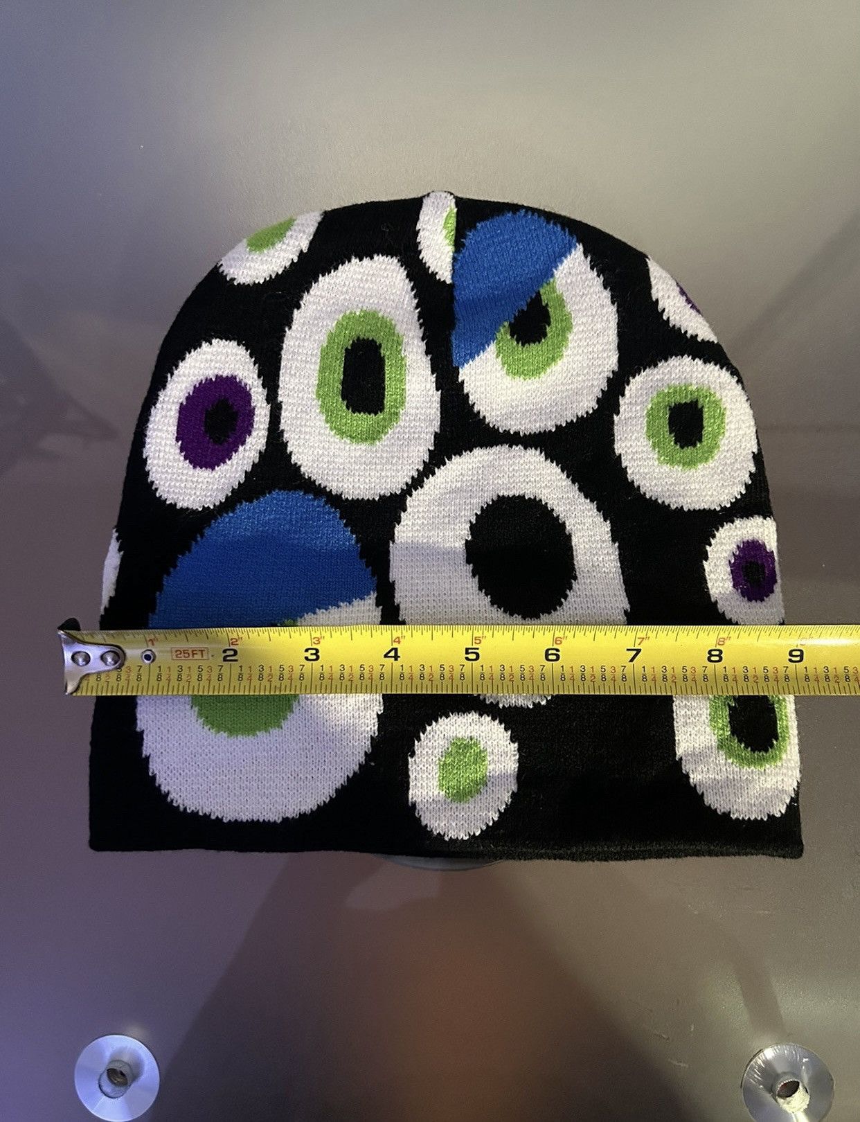 Japanese Brand × Vintage Y2K Monster Eyes Beanie (black) Size ONE SIZE - 5 Thumbnail