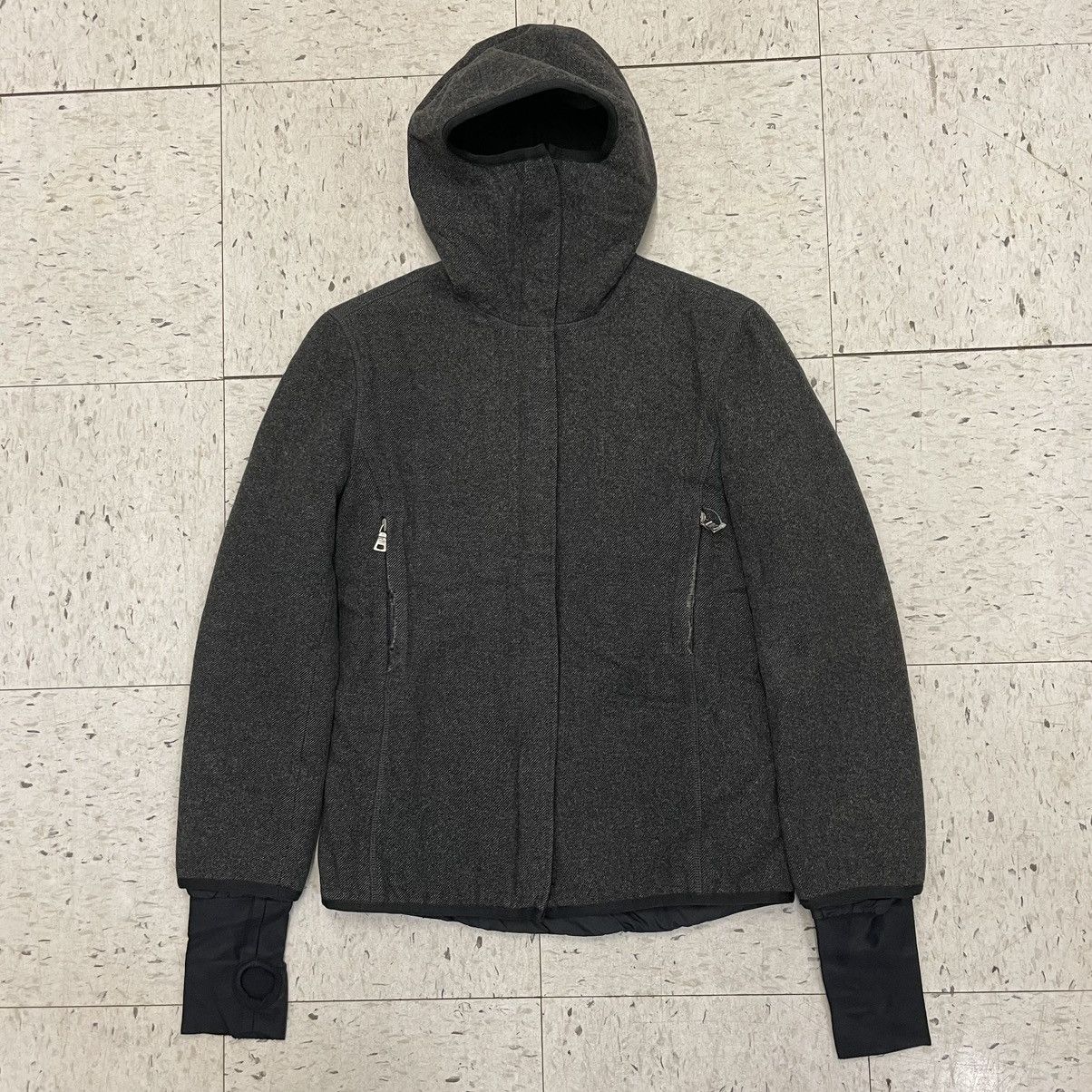 【激レア】PRADA 1999FW Wool Down Jacket 激レア】PRADA 1999FW Wool Down Jacket