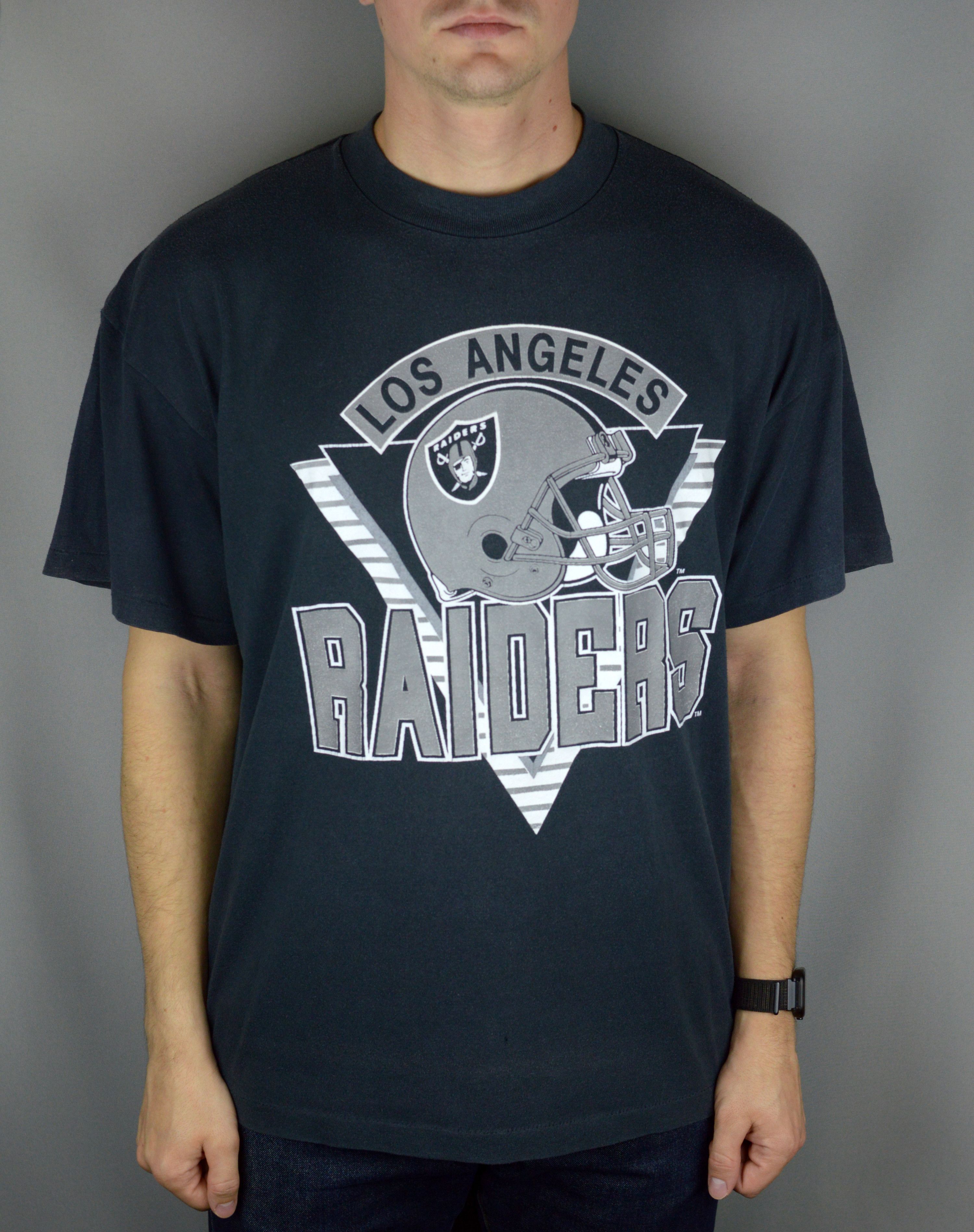 Vintage Vintage Los Angeles Raiders 90s t shirt Size US XL / EU 56 / 4 - 1 Thumbnail