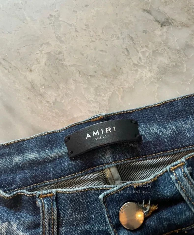 Amiri Amiri Size 30 Phantom blue mx1 jeans Size US 30 / EU 46 - 2 Thumbnail