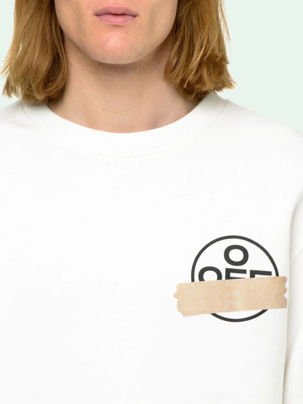 Off-White White Tape Arrows Logo Sweatshirt Size US M / EU 48-50 / 2 - 4 Thumbnail