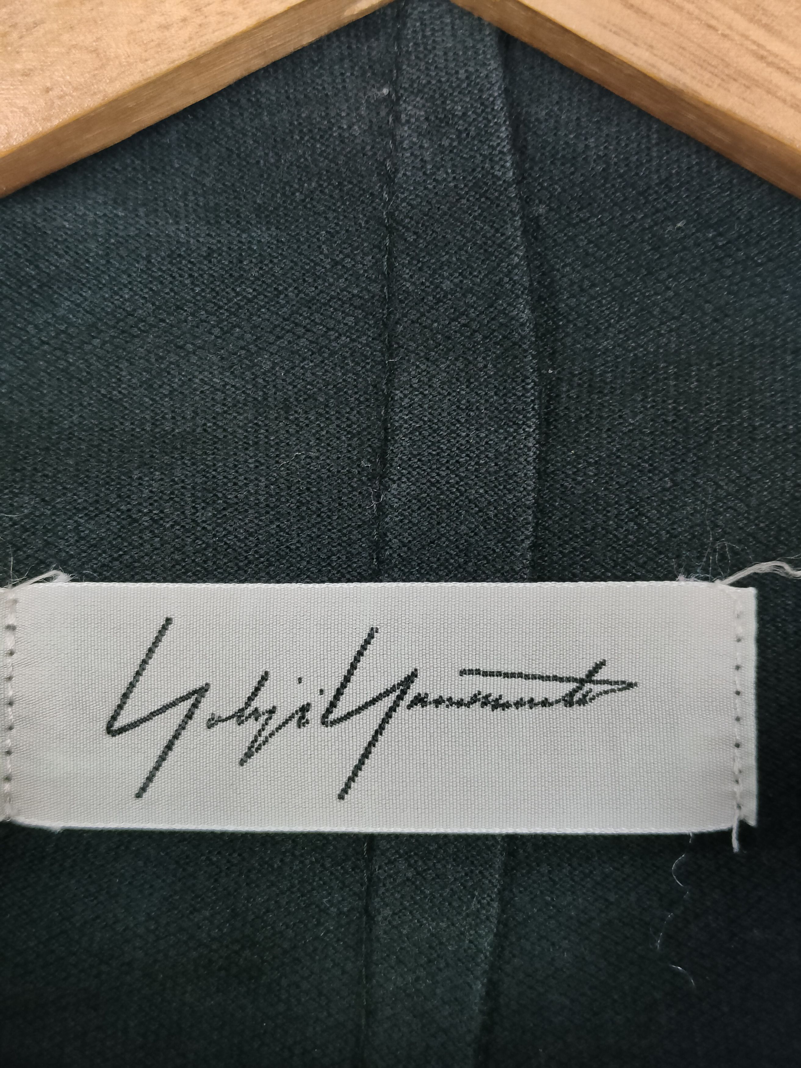 Designer × Yohji Yamamoto Yohji Yamamoto Signature Chinese Neck Button Cotton Shirt Size S / US 4 / IT 40 - 4 Thumbnail