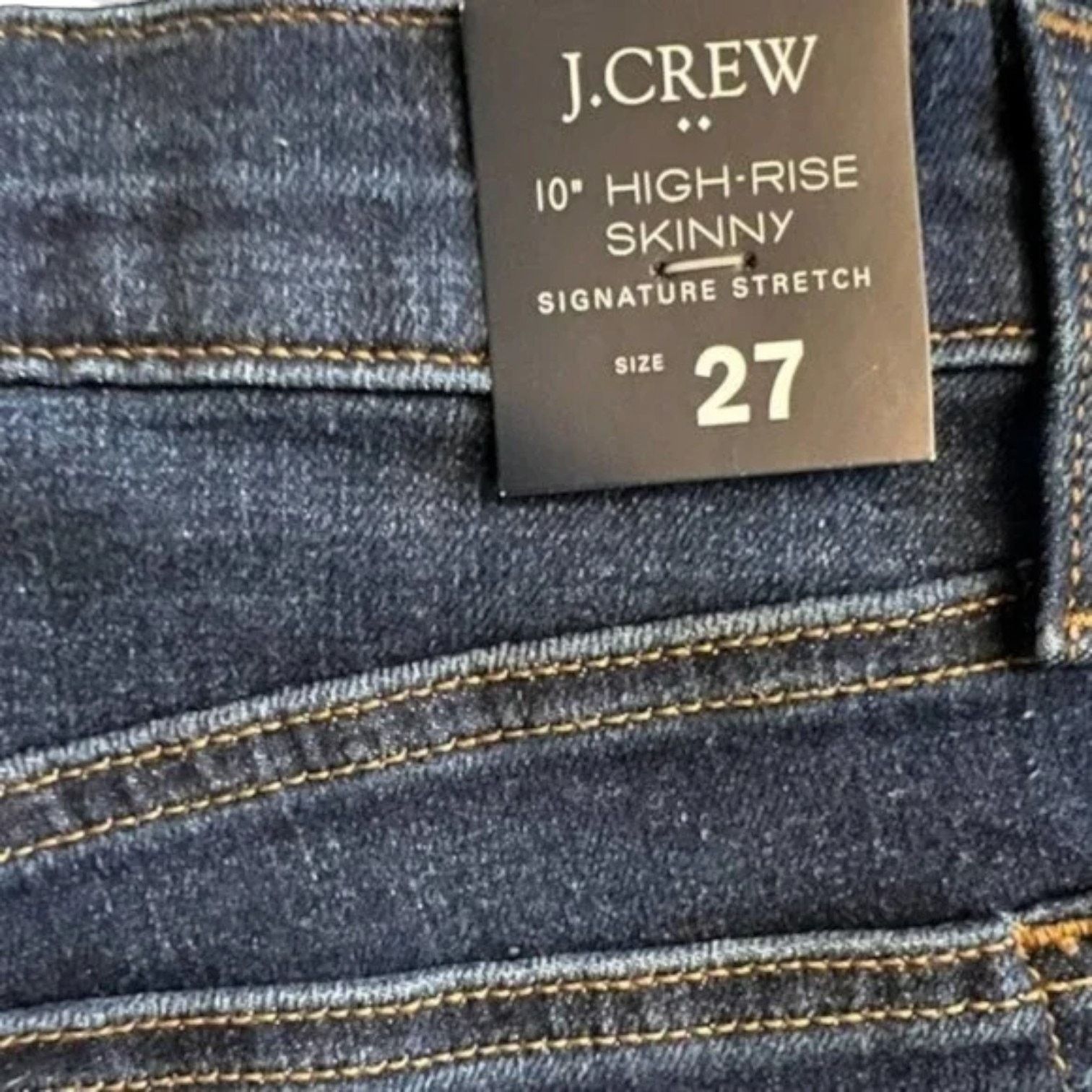 J.Crew J.CREW 10" High-Rise Skinny Jeans, 27 Size 27" / US 4 / IT 40 - 4 Thumbnail