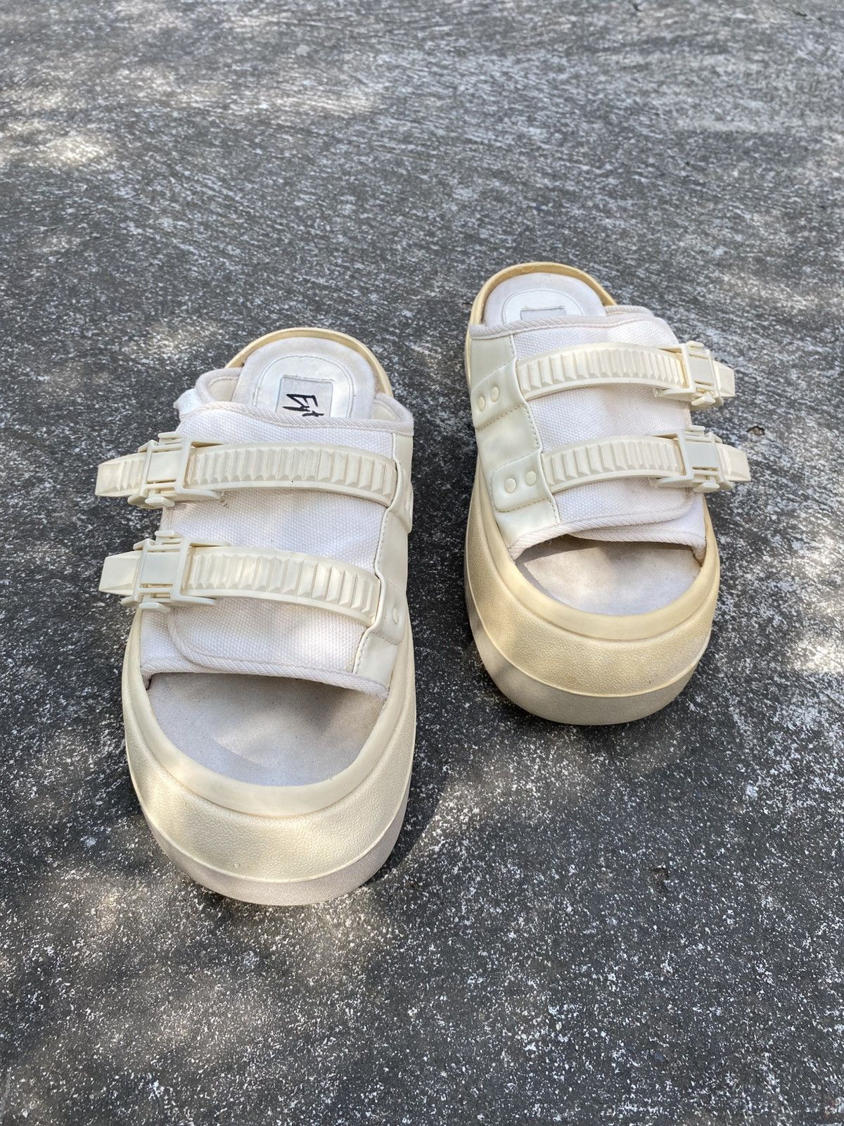 Designer Eytys Tech Strap Slide Sandals Size US 9 / EU 42 - 1 Thumbnail