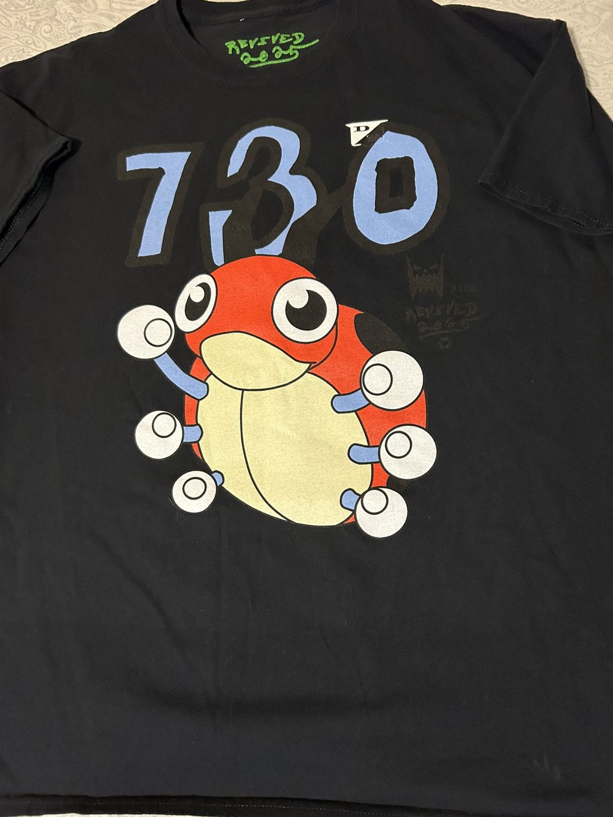 Asspizza Asspiza Gen 2 Pokemon Ledyba Tee Shirt Dark Navy XL Size US XL / EU 56 / 4 - 1 Thumbnail