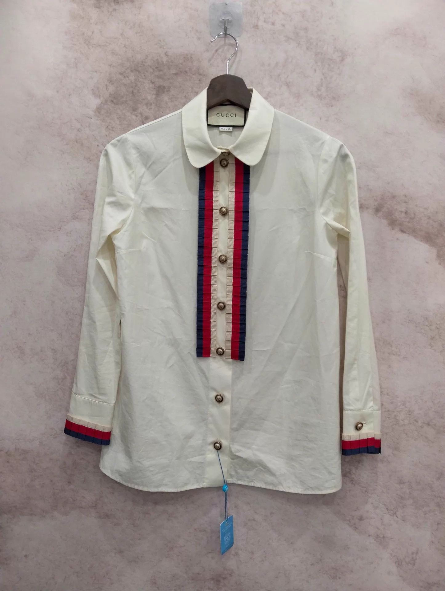 Gucci Gucci Pearl Button Shirt 36 Size XS / US 0-2 / IT 36-38 - 1 Thumbnail