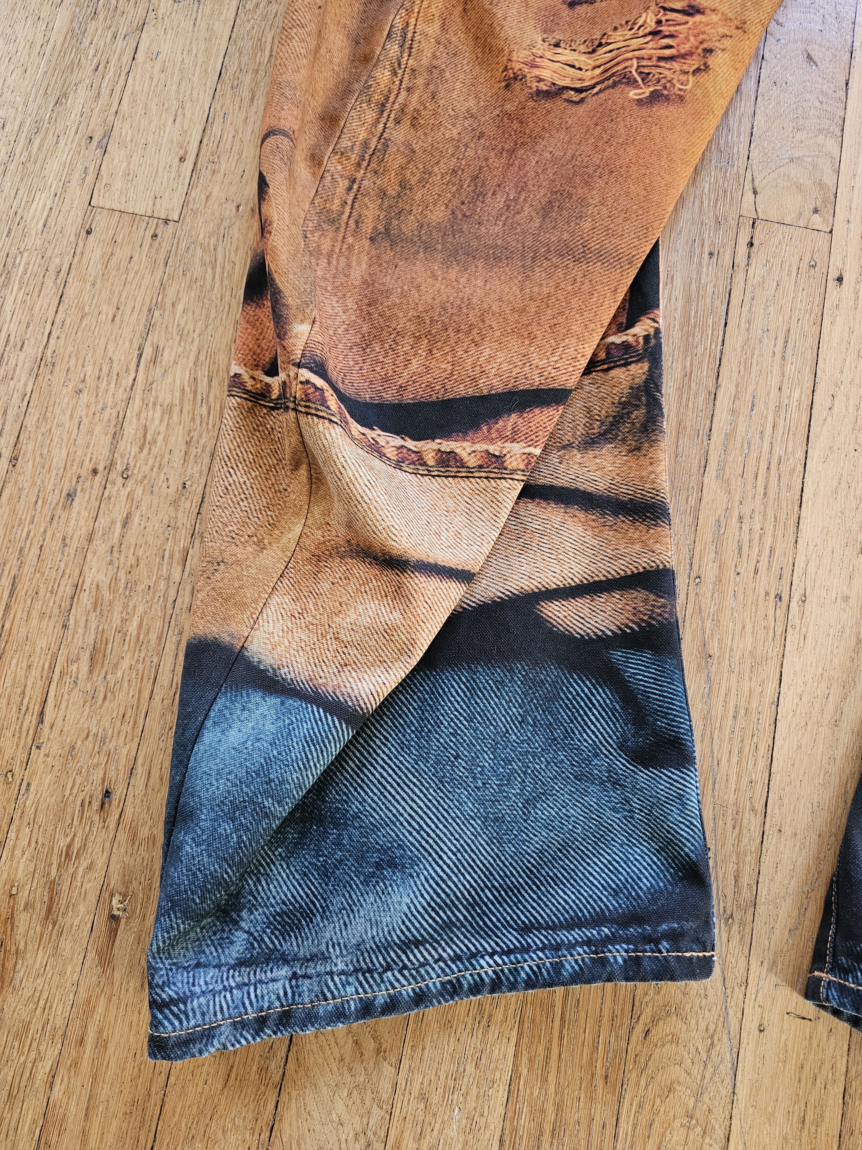 Acne Studios Acne Studios 2006M Trompe l'oeil Belt Jeans Size US 32 / EU 48 - 10 Thumbnail