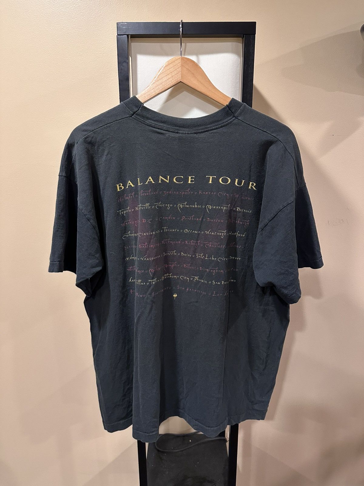 Vintage Van Halen 1995 Twins Balance Tour Band T-Shirt