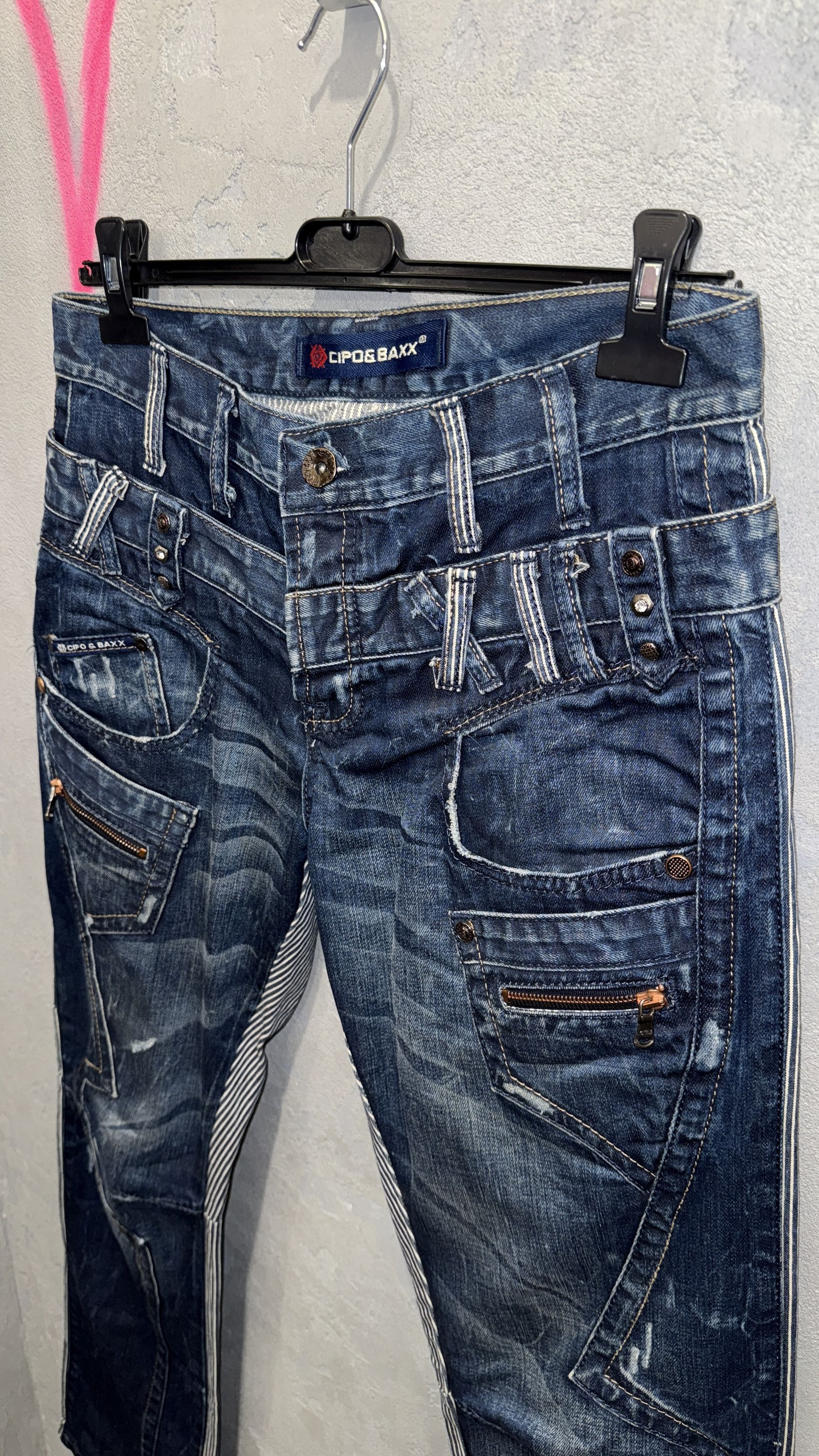 Other Cipo&Baxx crazy avant garde jeans - W32L32 Size US 32 / EU 48 - 11 Thumbnail