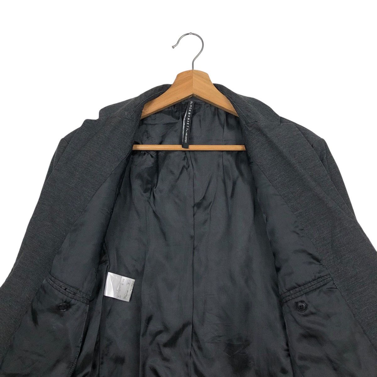 Neil Barrett Vintage Chore Jacket Iconic Black Neil Barrett Blackbarrett Size US M / EU 48-50 / 2 - 15 Thumbnail