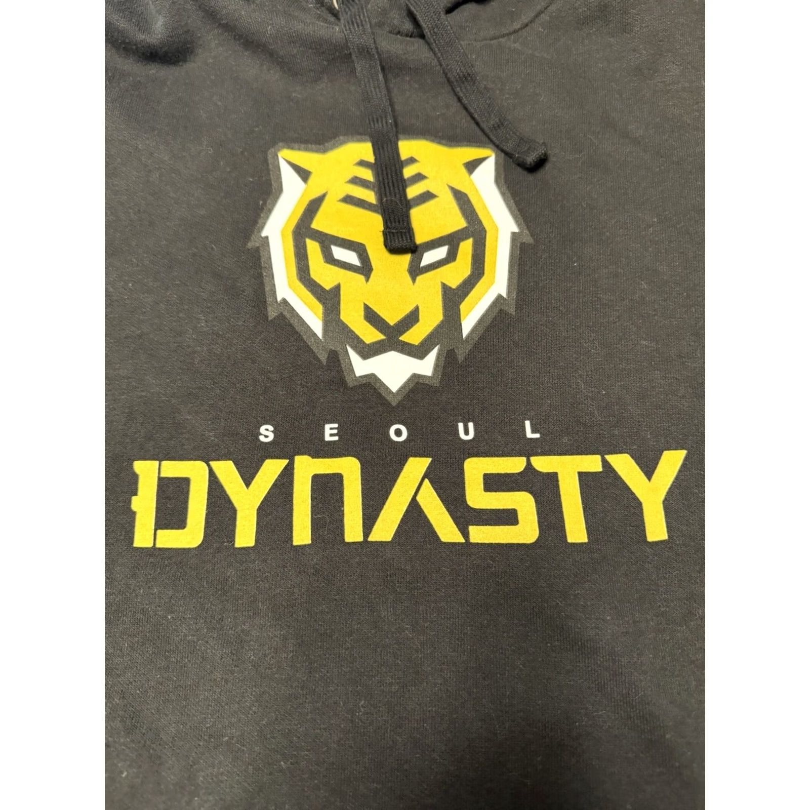 Vintage Seoul Dynasty Overwatch Esports Video Game Streaming Hoodie Black Mens XL Size US XL / EU 56 / 4 - 2 Thumbnail