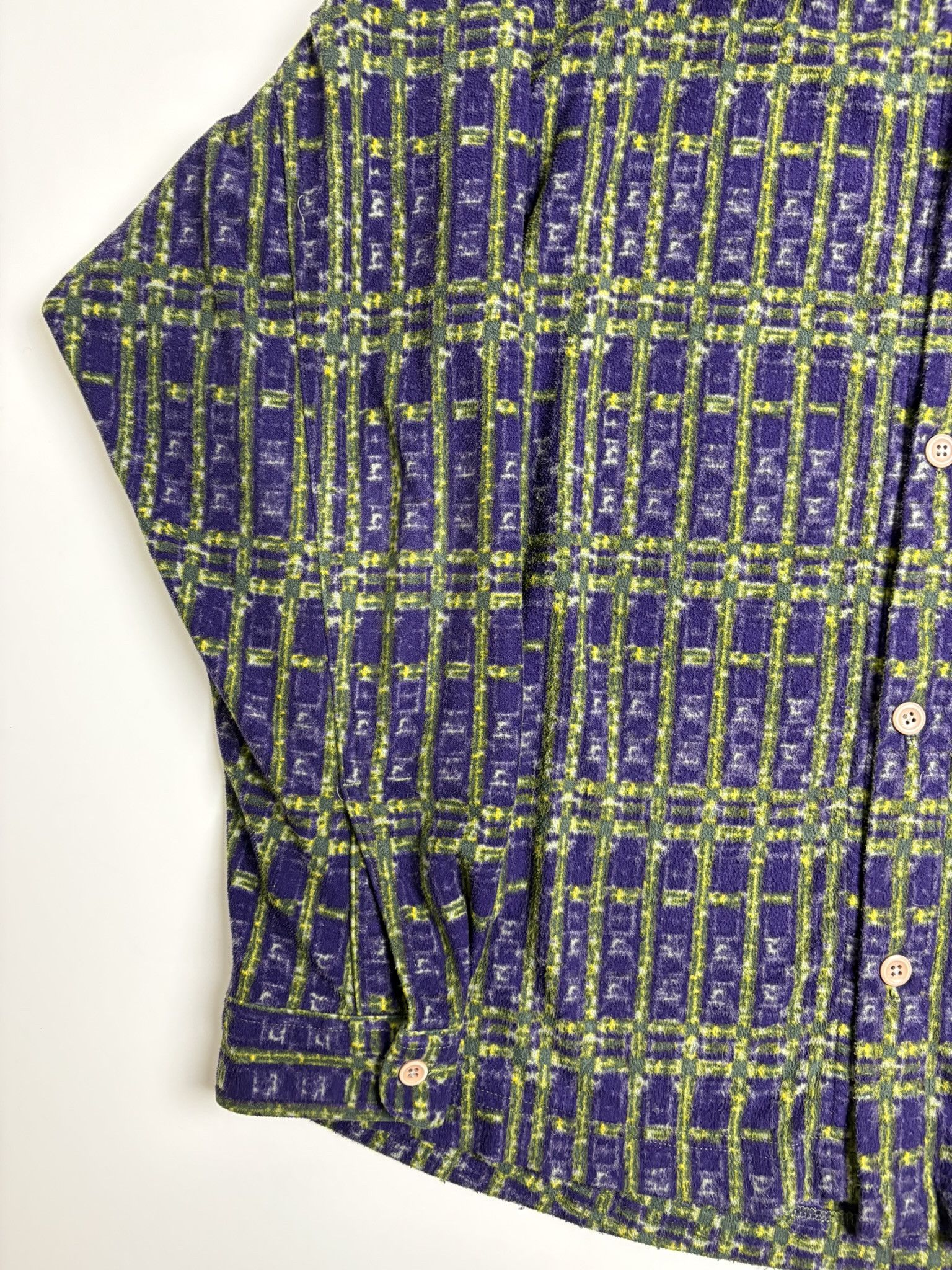 Nike ACG Nike ACG Vintage Patterned Fleece Shirt Size US XL / EU 56 / 4 - 5 Thumbnail