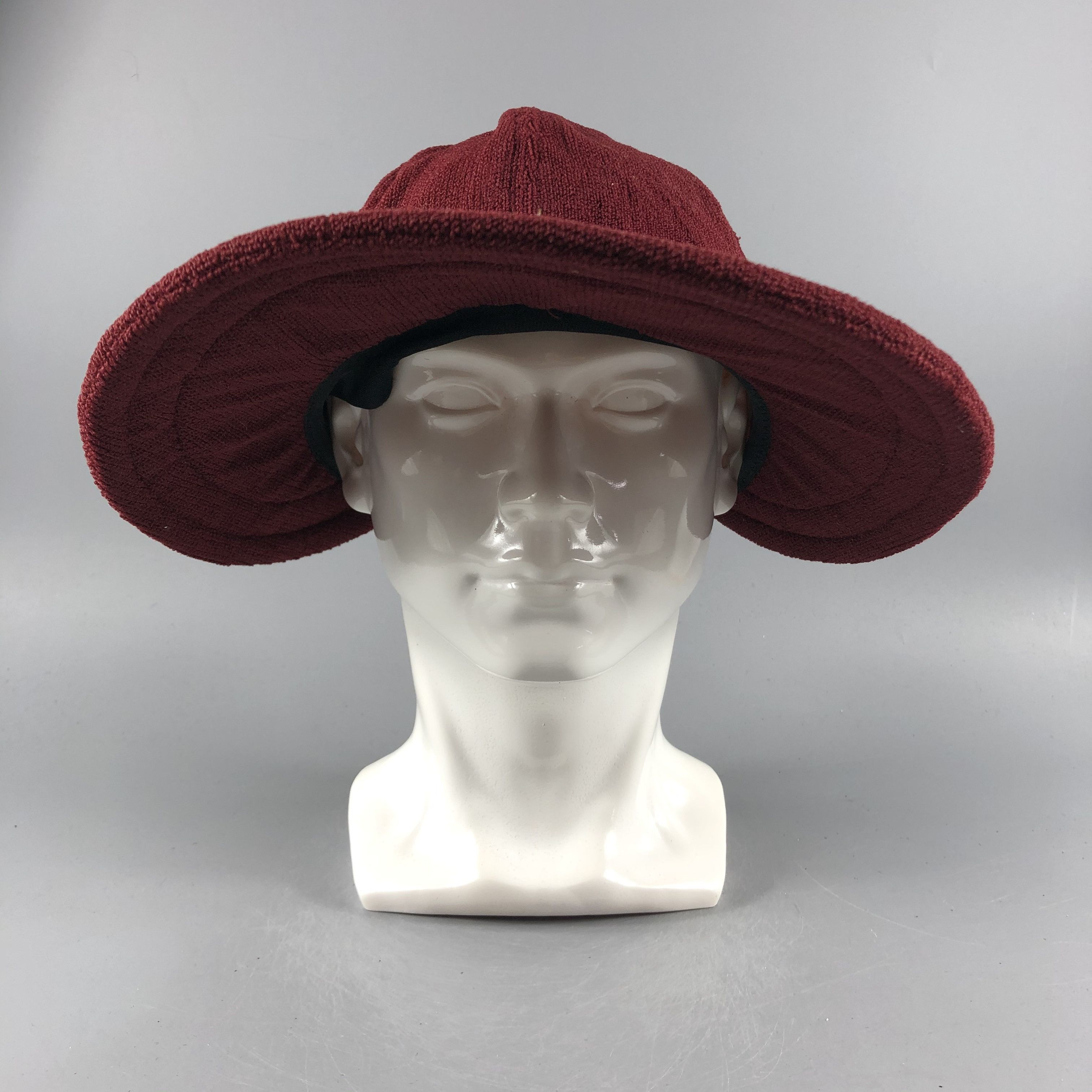 Lancel × Vintage Womens Lancel Maroon Caps Hats Adjustable -D703 Size ONE SIZE - 7 Thumbnail