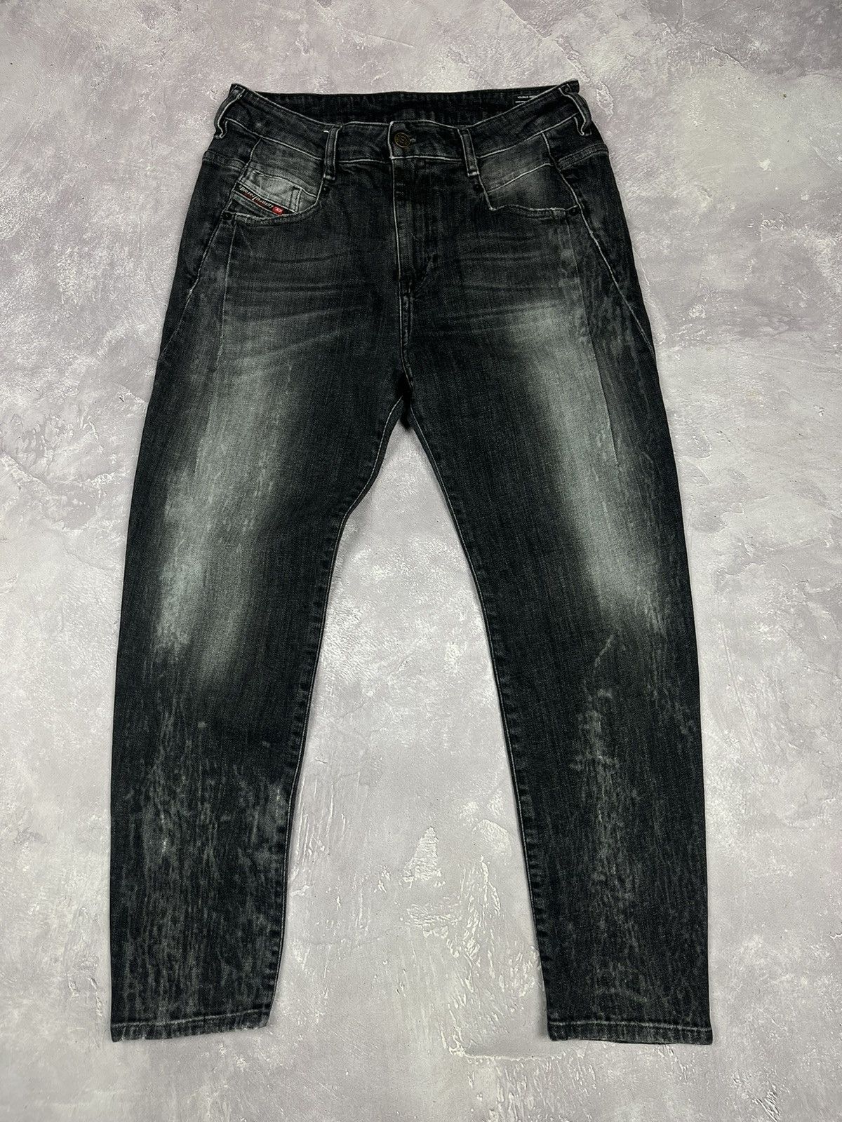 Diesel Women's D-Fayza Boyfriend Low Waist Denim Pants Jeans