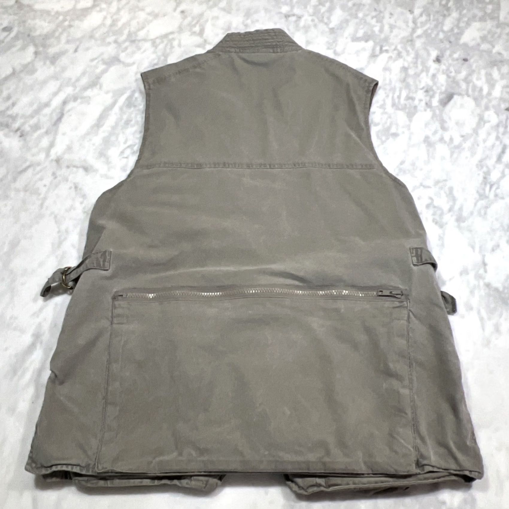 Vintage VINTAGE LL Bean Womens M Green Cotton Tropics Weights Vest Fishing Safari Multi Pockets Size M / US 6-8 / IT 42-44 - 4 Thumbnail