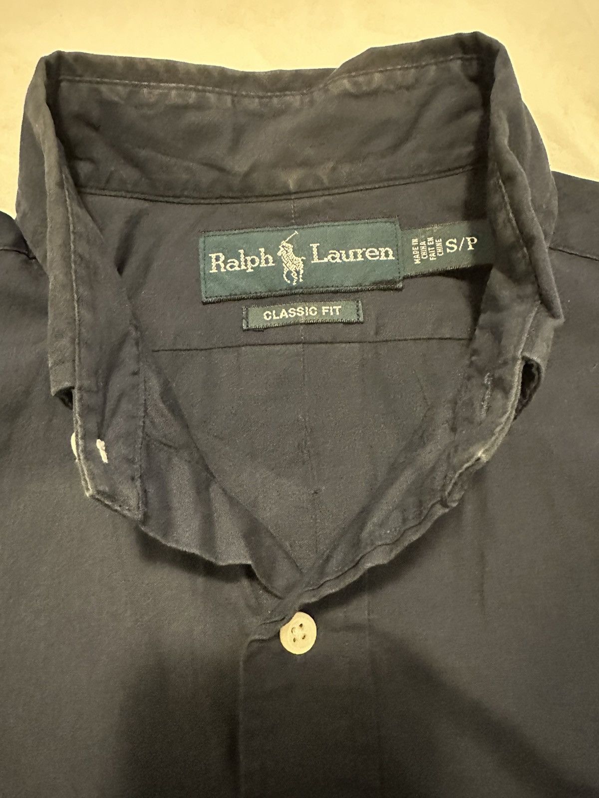 Polo Ralph Lauren Dark blue Ralph Lauren Polo short sleeve button-up Size US S / EU 44-46 / 1 - 4 Thumbnail