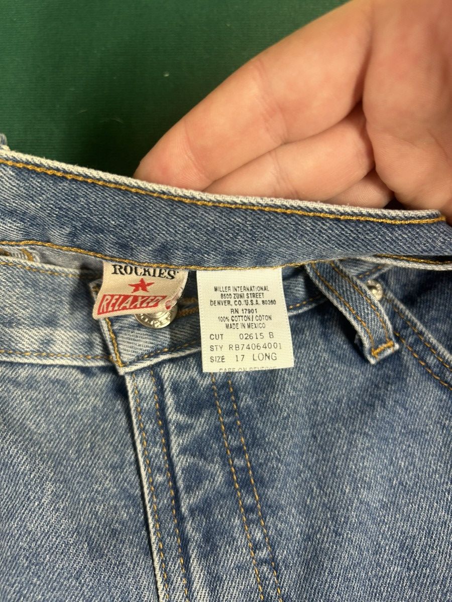 Other Vintage Rockies High-Rise Denim Jeans USA Made ( 17 Long) Size 33" - 3 Thumbnail