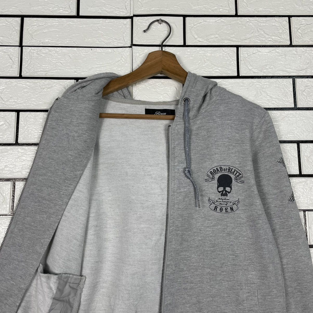 Japanese Brand Roen Road Of Blitz Skull Hoodie Size US S / EU 44-46 / 1 - 10 Thumbnail