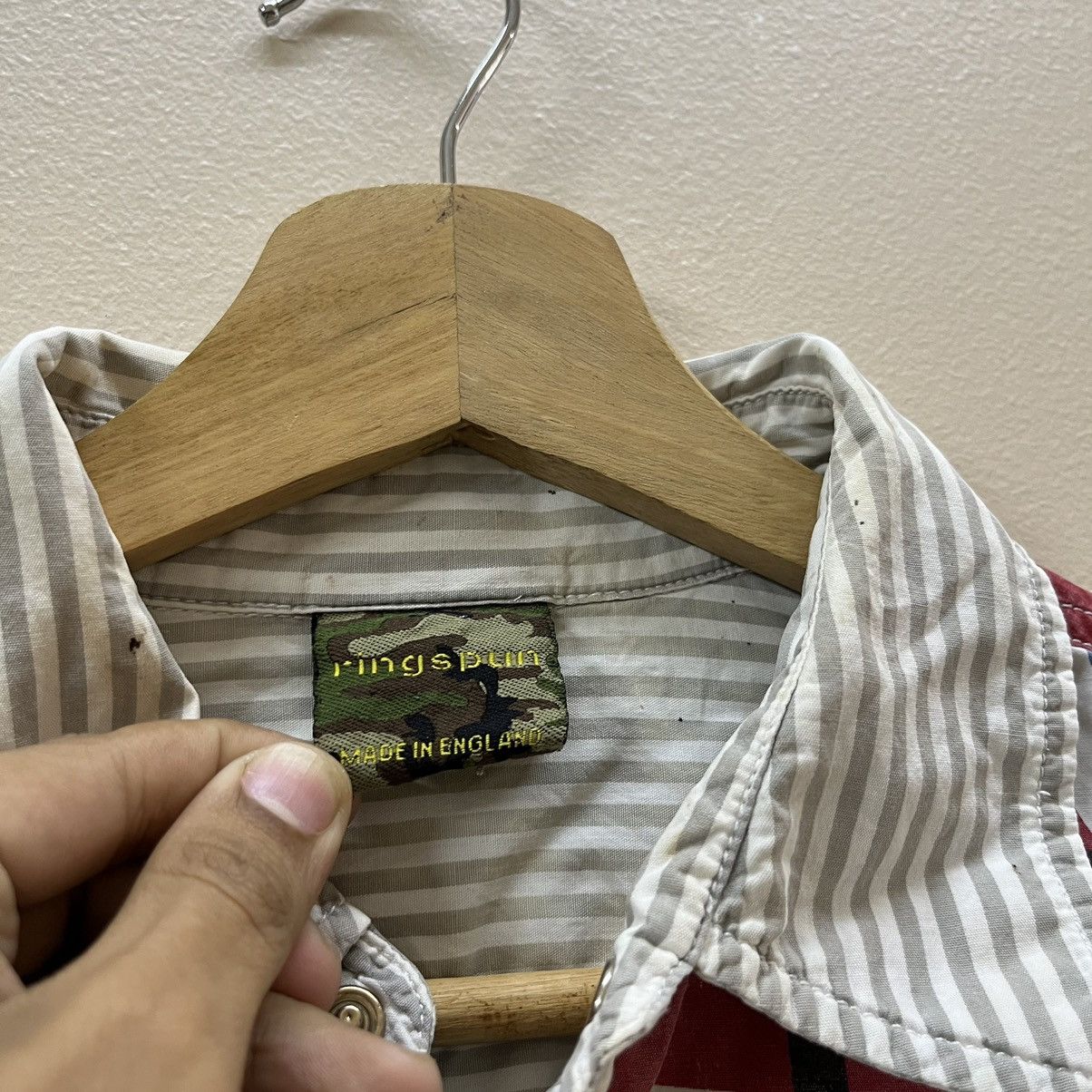Ringspun × Seditionaries Vintage Ringspun Anarchist Button Up Shirt Size US M / EU 48-50 / 2 - 4 Thumbnail
