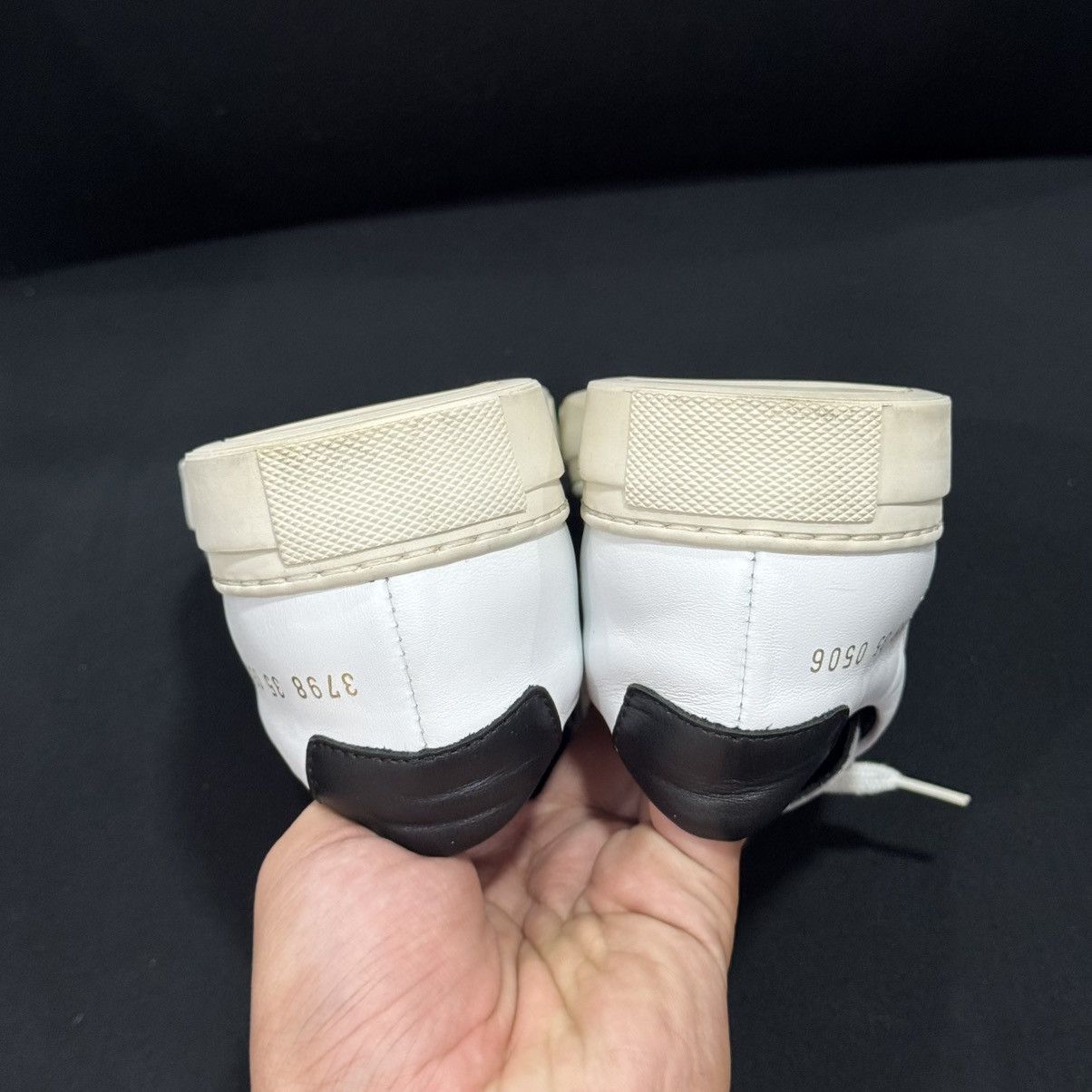 Common Projects Common Projects Women’s Achilles Low – White/Black Size US 5 / IT 35 - 16 Thumbnail