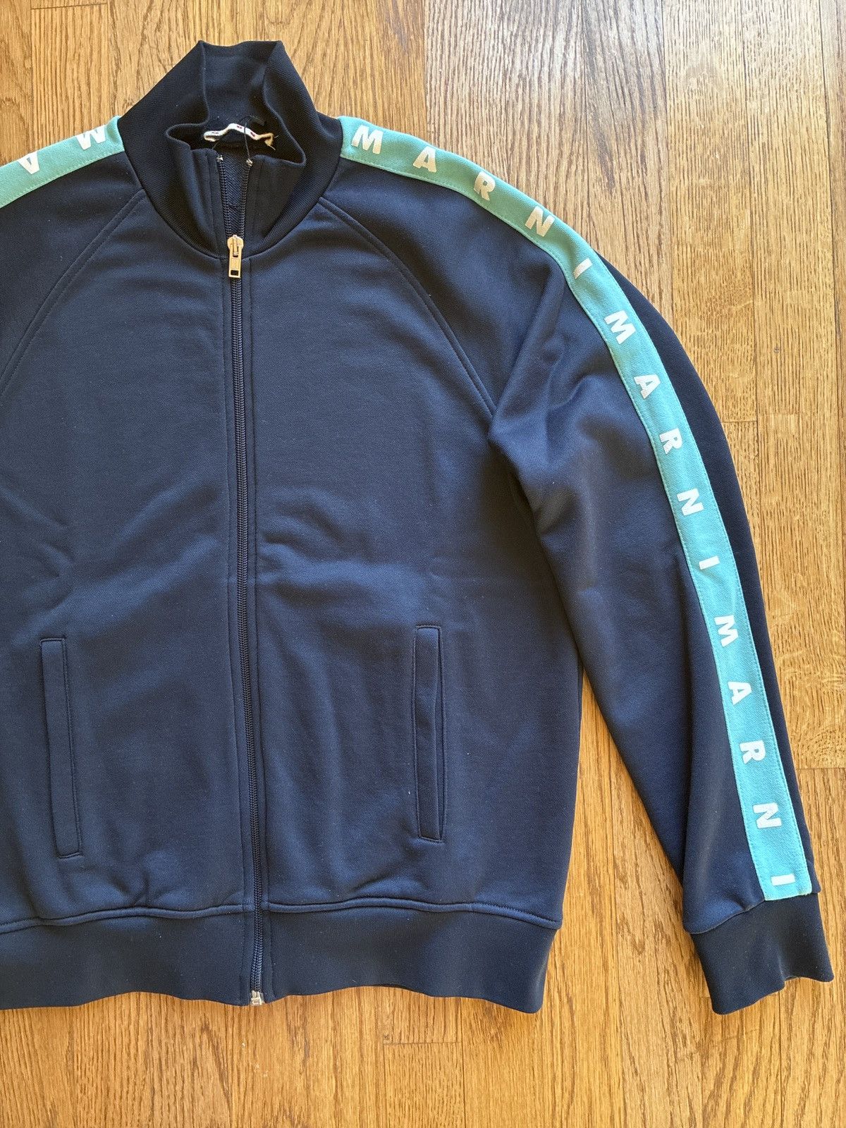 Marni Marni Logo Tape Detail Sweater Size M / US 6-8 / IT 42-44 - 3 Thumbnail