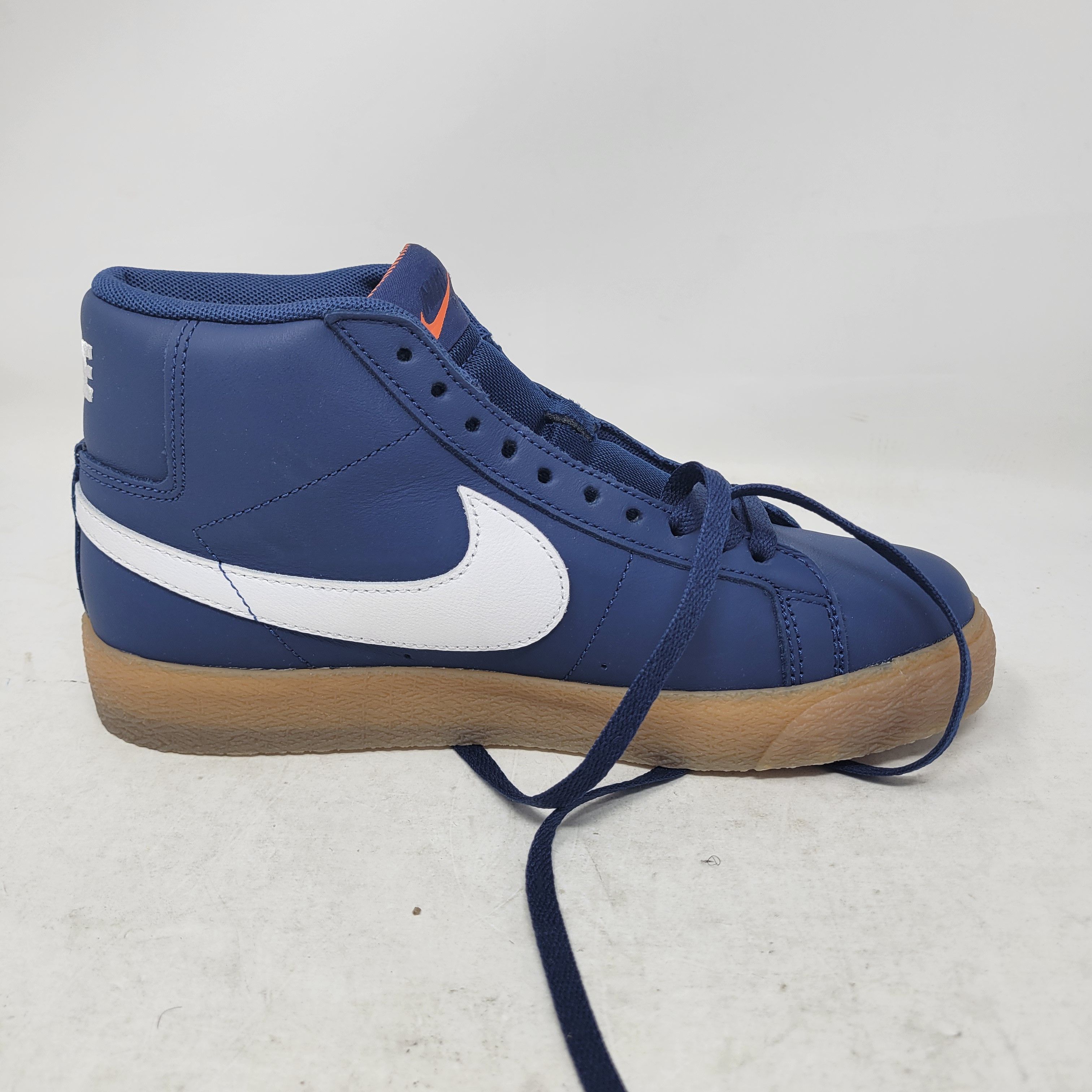 Nike × Nike SB Nike SB Blazer Mid Navy Gum Orange Label FJ1680-400 6.5 Size US 6.5 / EU 39-40 - 3 Thumbnail