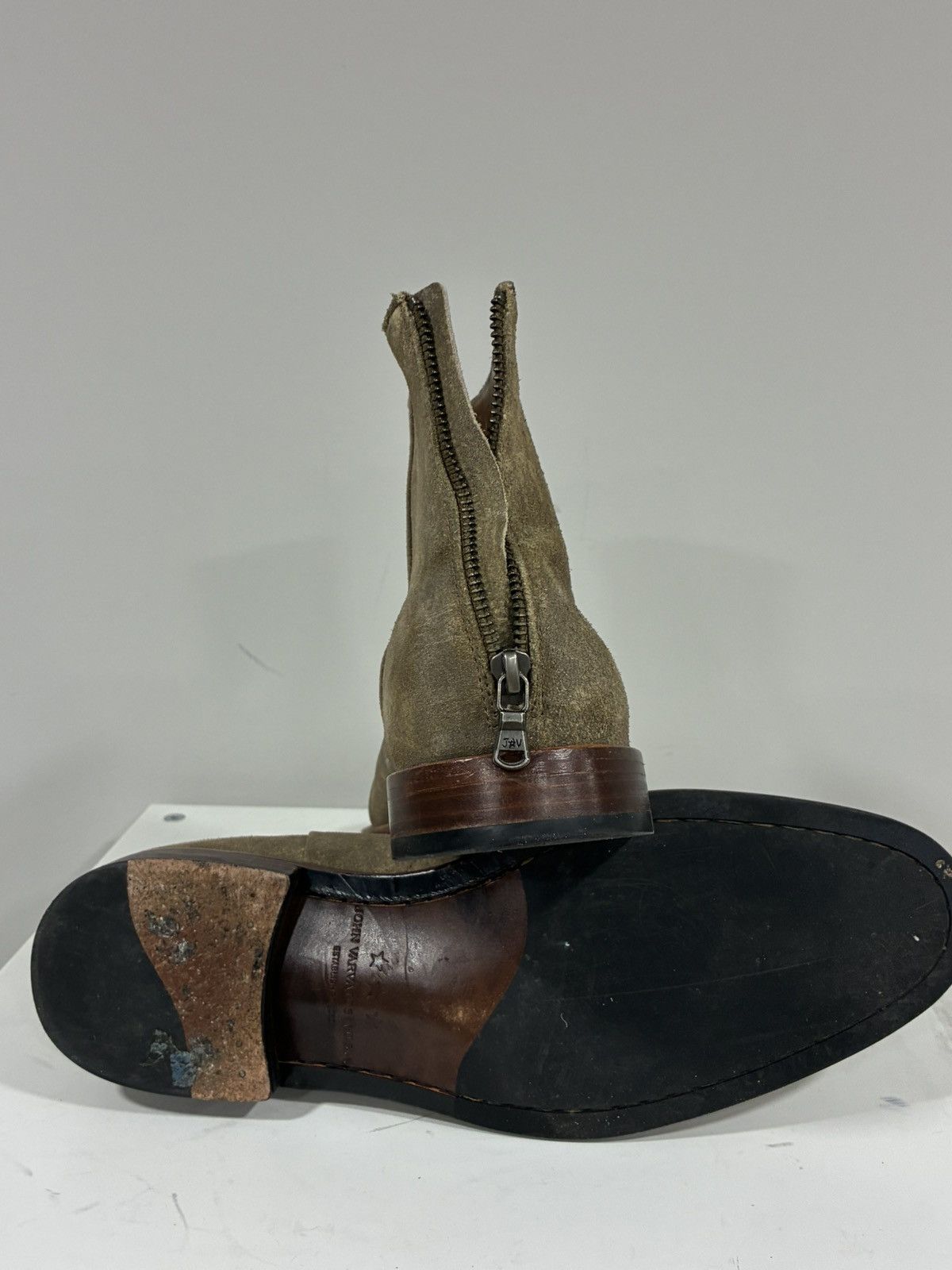 John Varvatos NYC Backzip boot Size 11.5 Size US 11.5 / EU 44-45 - 9 Thumbnail
