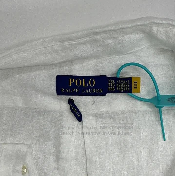 Polo Ralph Lauren Polo Ralph Lauren Relaxed Fit Linen Long. Size US XXL / EU 58 / 5 - 2 Thumbnail