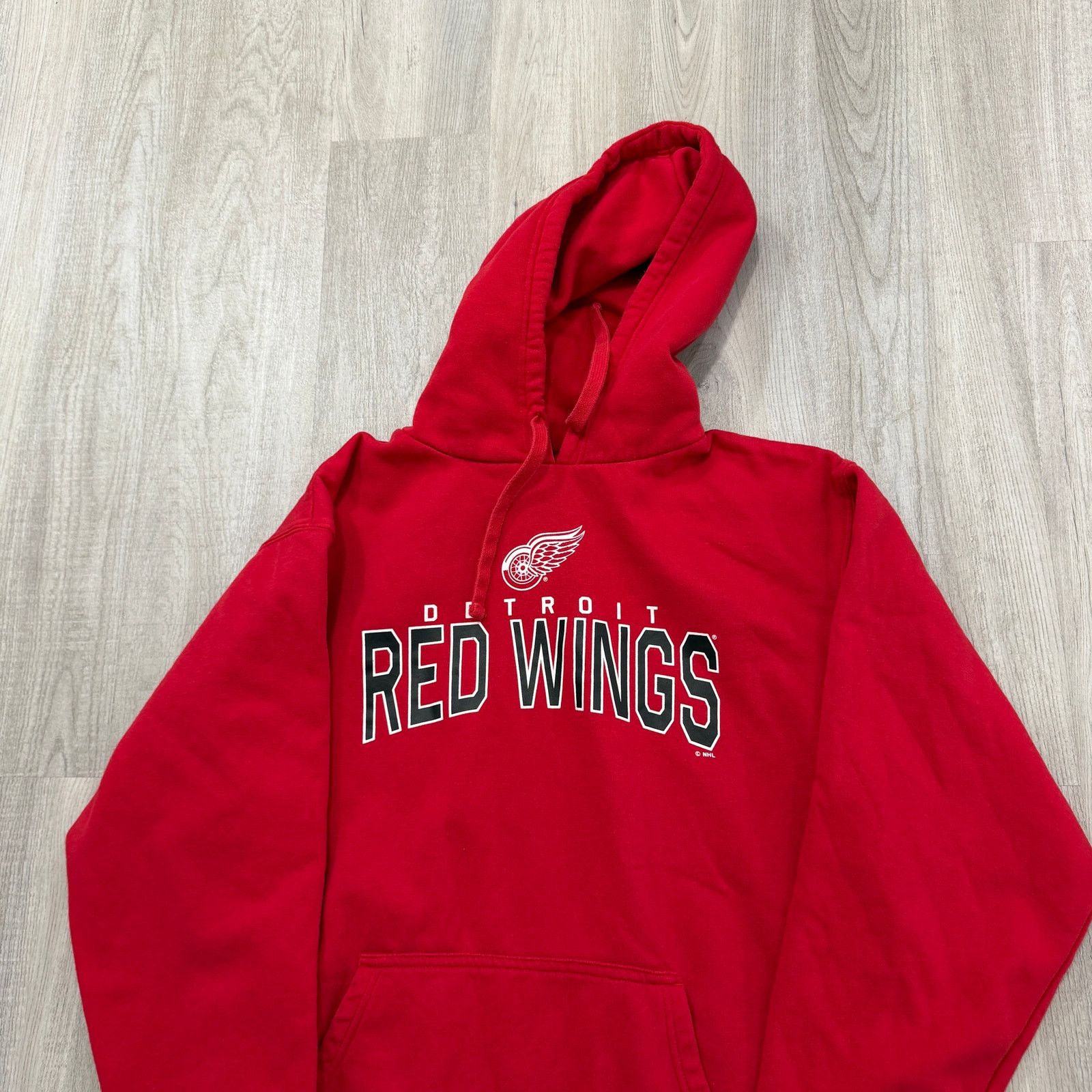 NHL NHL Detroit Red Wings Hoodie Men's Large Red Sweatshirt Size US L / EU 52-54 / 3 - 2 Thumbnail