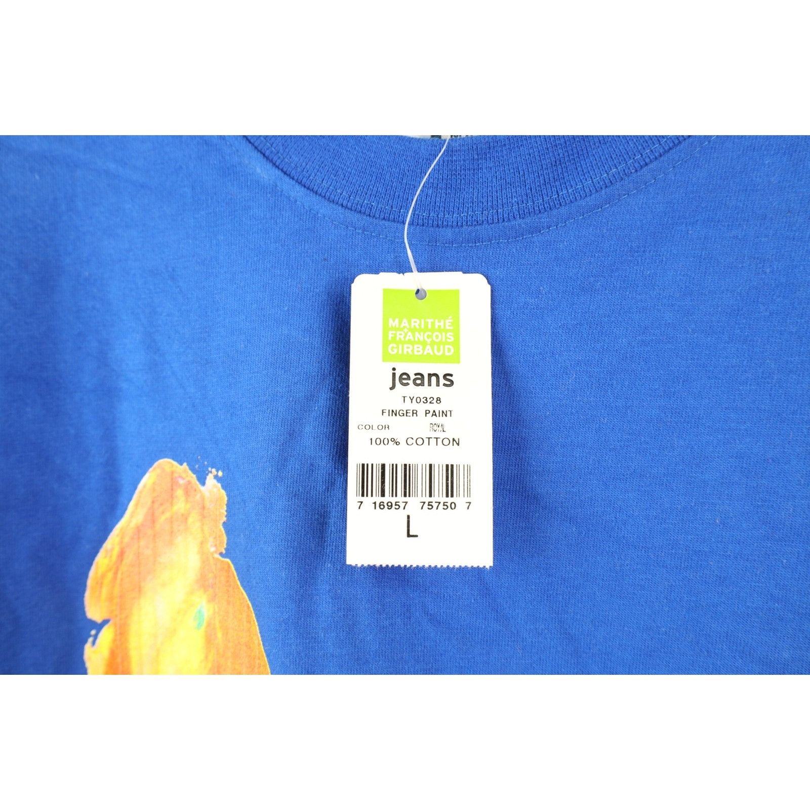Marithe + Francois Girbaud × Vintage NOS Vintage 90s Marithe Francois Girbaud Baggy T-Shirt Size US L / EU 52-54 / 3 - 5 Thumbnail