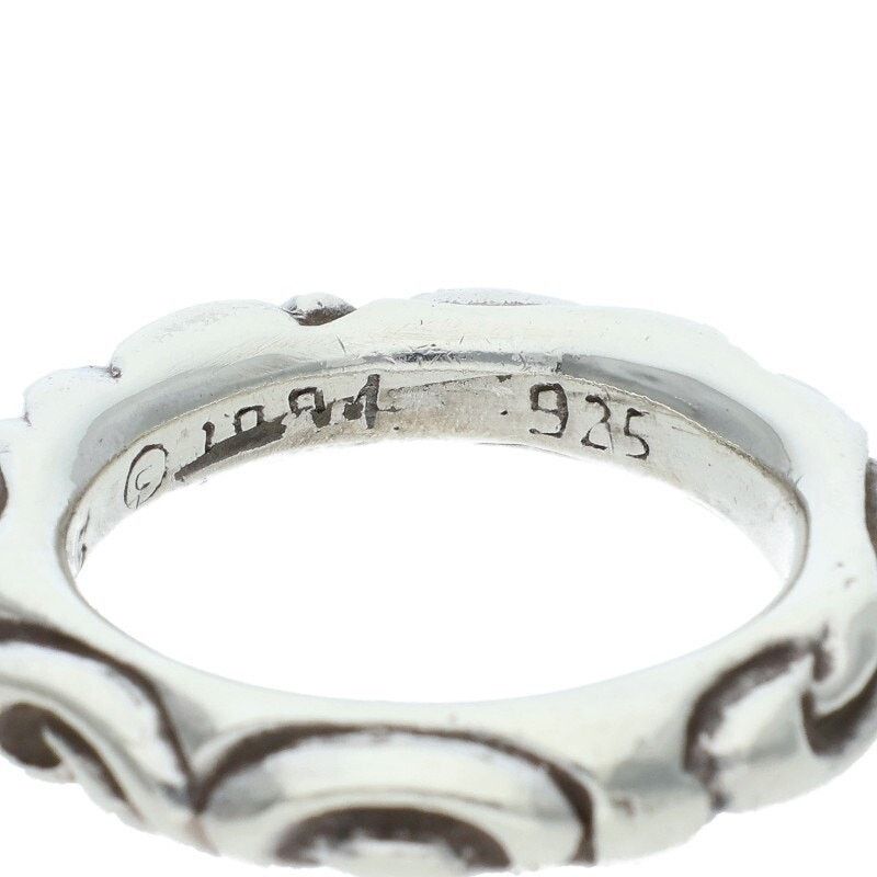 Chrome Hearts Chrome Hearts Scroll Band Silver Ring Size ONE SIZE - 5 Thumbnail