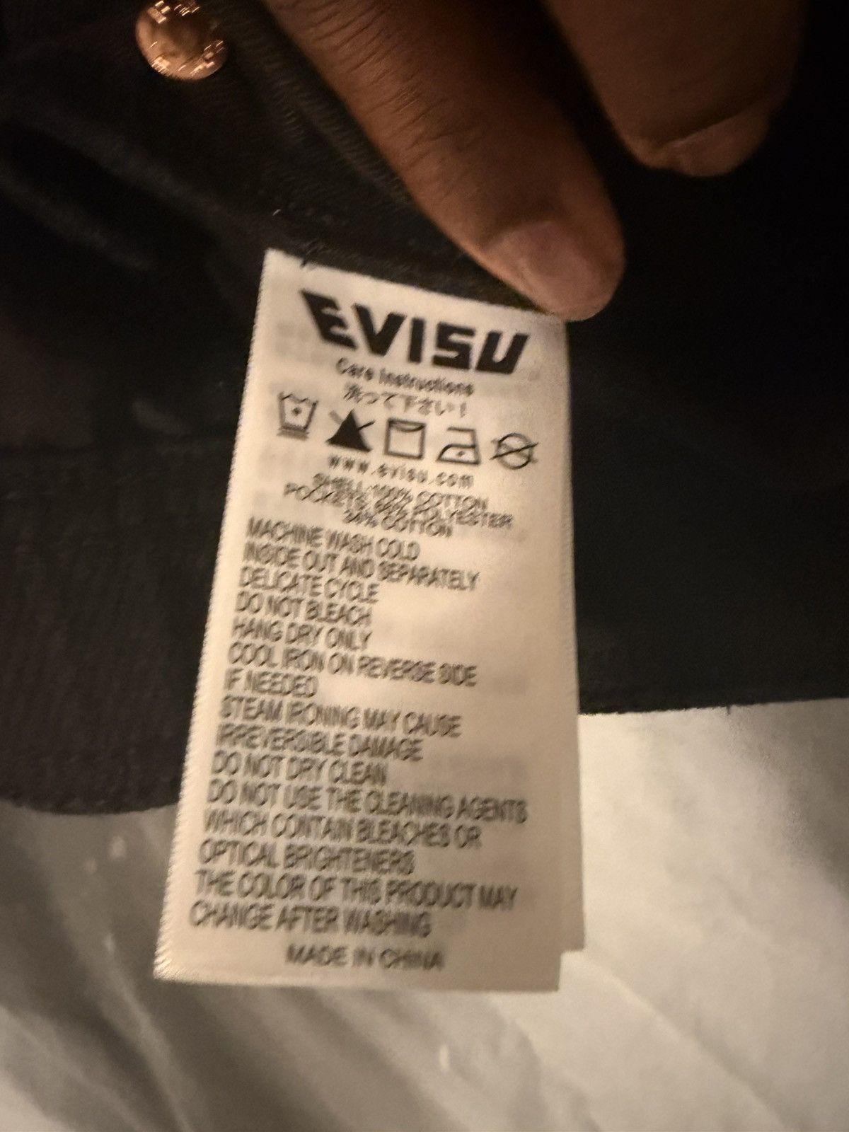 Evisu Kamon Appliqué Evisu Denim Shorts Size US 32 / EU 48 - 4 Thumbnail
