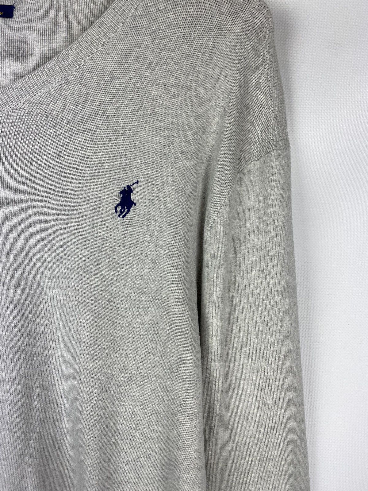 Polo Ralph Lauren Polo Ralph Lauren men’s pima cotton v-neck sweater pullover Size US S / EU 44-46 / 1 - 8 Thumbnail