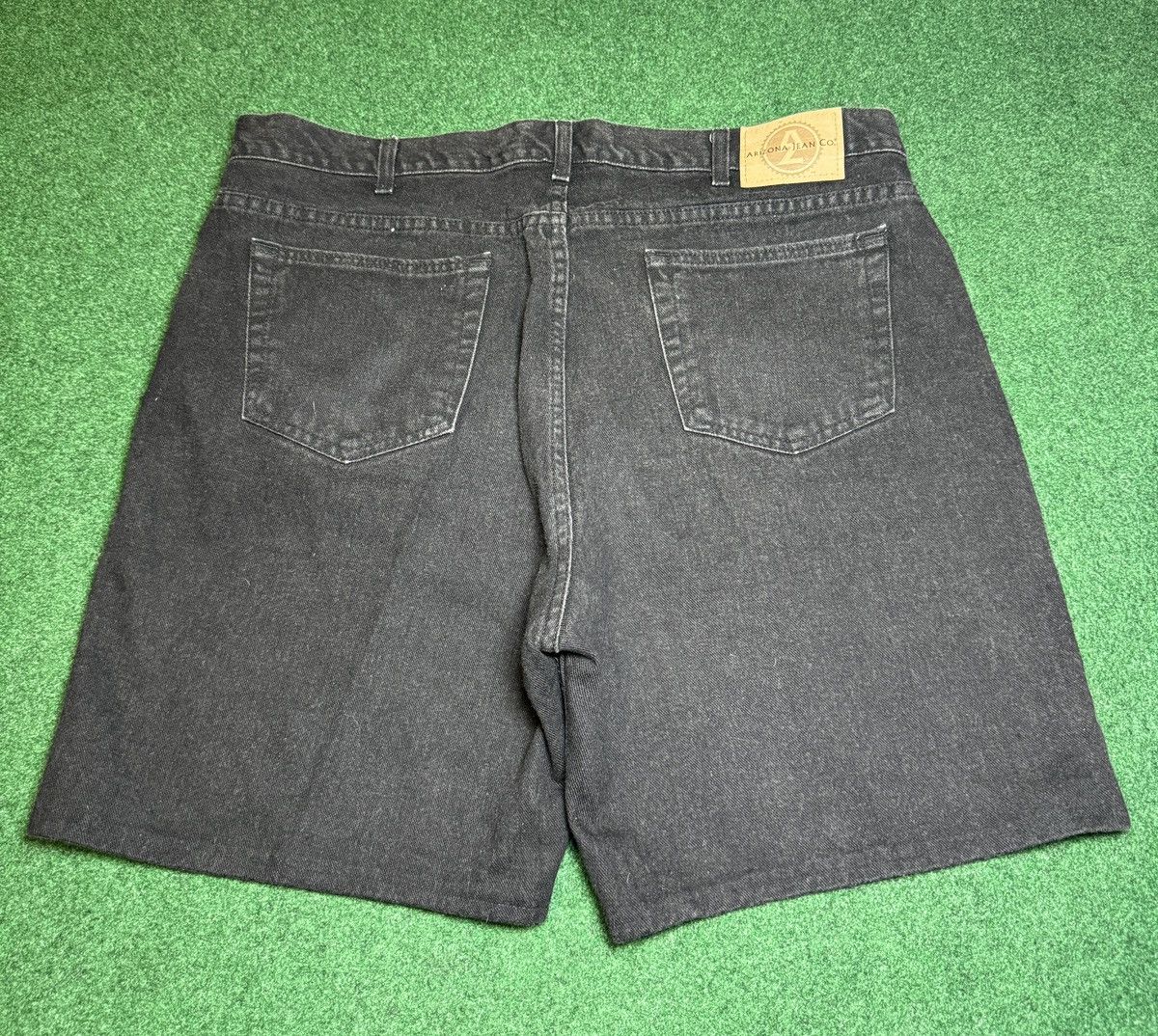 Arizona Jean Co. Y2K Arizona Relaxed Fit Loose Black Jorts Denim 11” Shorts Size US 40 / EU 56 - 1 Thumbnail