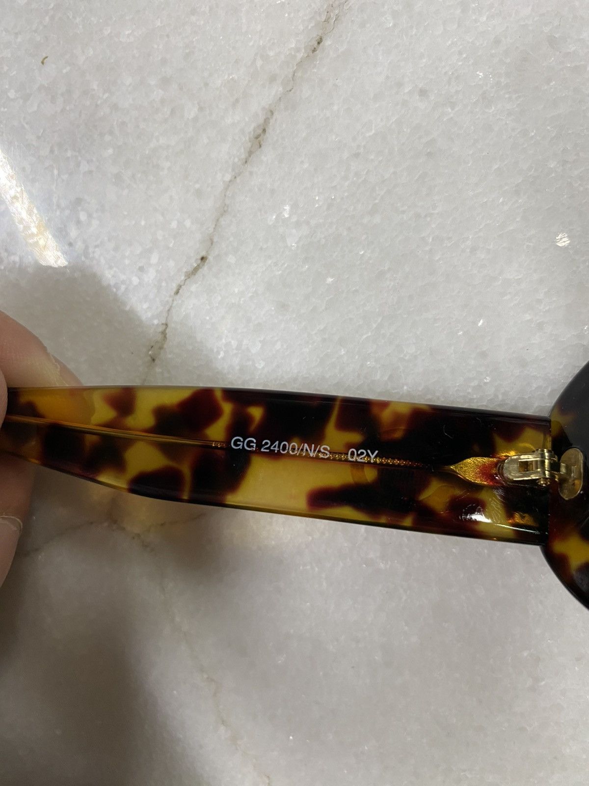 Gucci Gucci GG Oval Sunglasses Y2K Circle Shades Preowned Size ONE SIZE - 6 Thumbnail