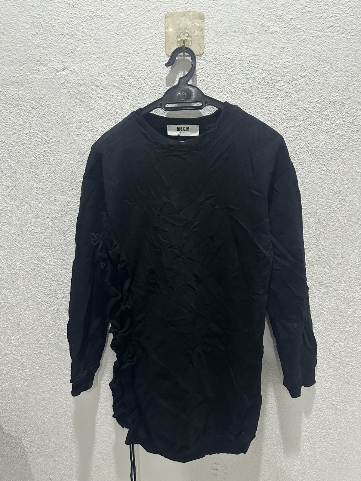 MSGM Vintage MSGM Ruffle Trim Sweatshirt Size XS / US 0-2 / IT 36-38 - 1 Thumbnail