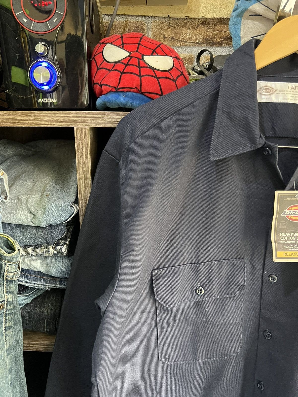 Dickies 🔥Vintage Deadstock Dickies Overshirts Size US L / EU 52-54 / 3 - 3 Thumbnail