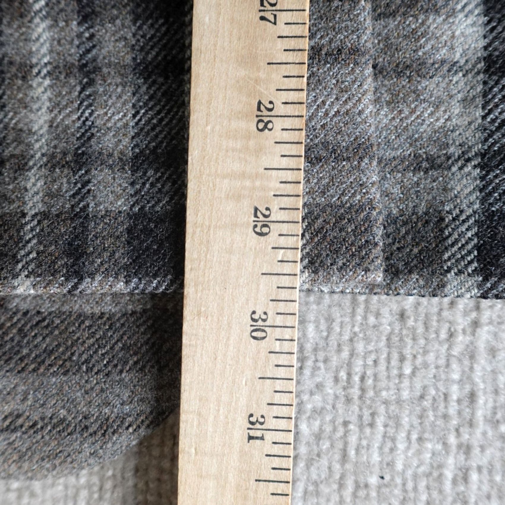 Ralph Lauren Lauren Ralph Lauren Sport Coat Men 48R Brown Plaid 100% Wool Tweed Notch Lapel Two-Button Single-Breasted Dress Jacket Gray? No, Brown Size US M / EU 48-50 / 2 - 4 Thumbnail