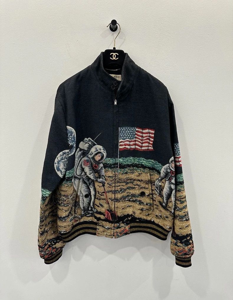 Saint Laurent Paris 16SS astronaut baseball jacket-2506