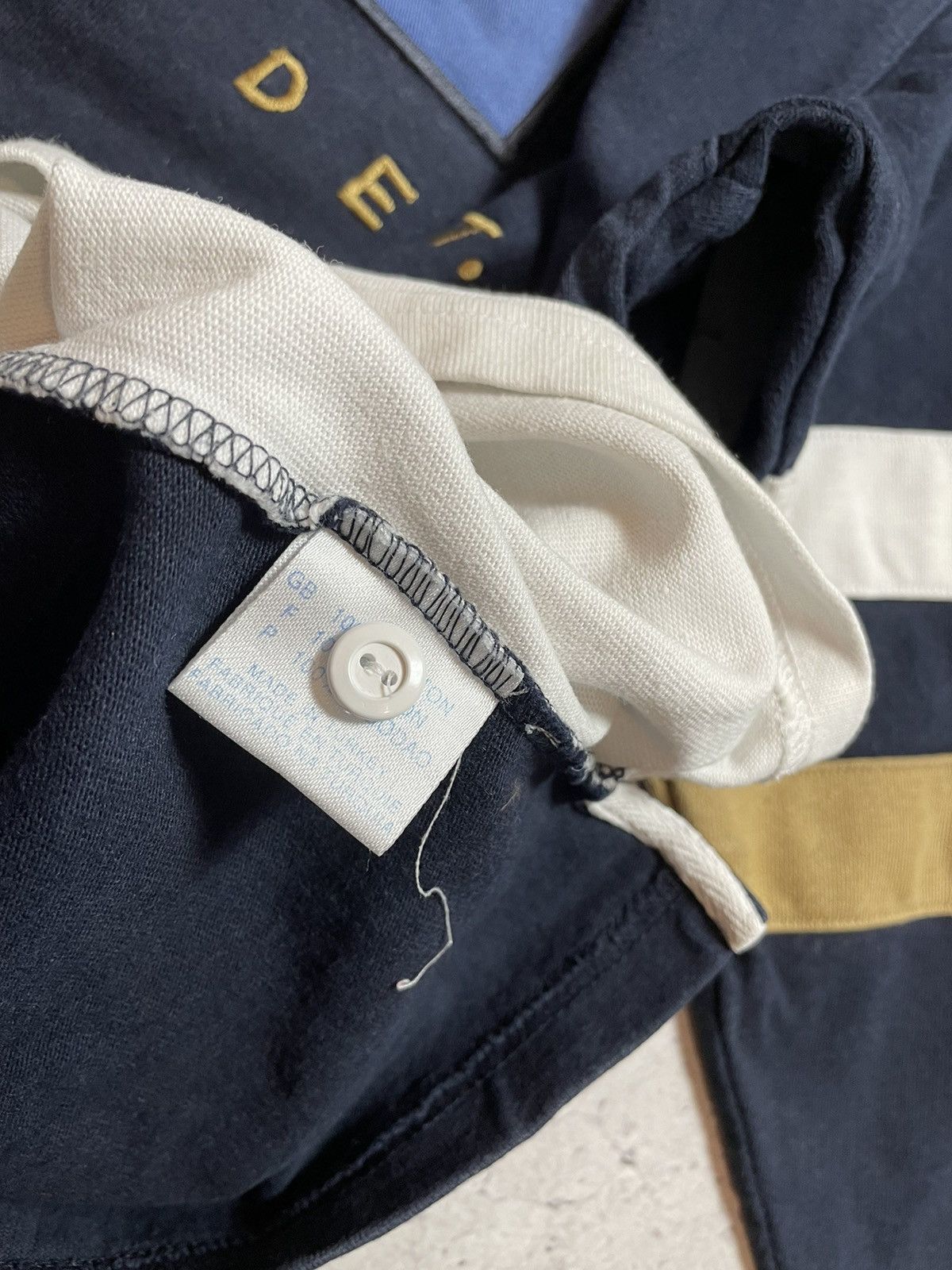 Reebok × Vintage Vintage Rugby Sweatshirt Reebok Y2K Big Logo Retro Size US M / EU 48-50 / 2 - 10 Thumbnail
